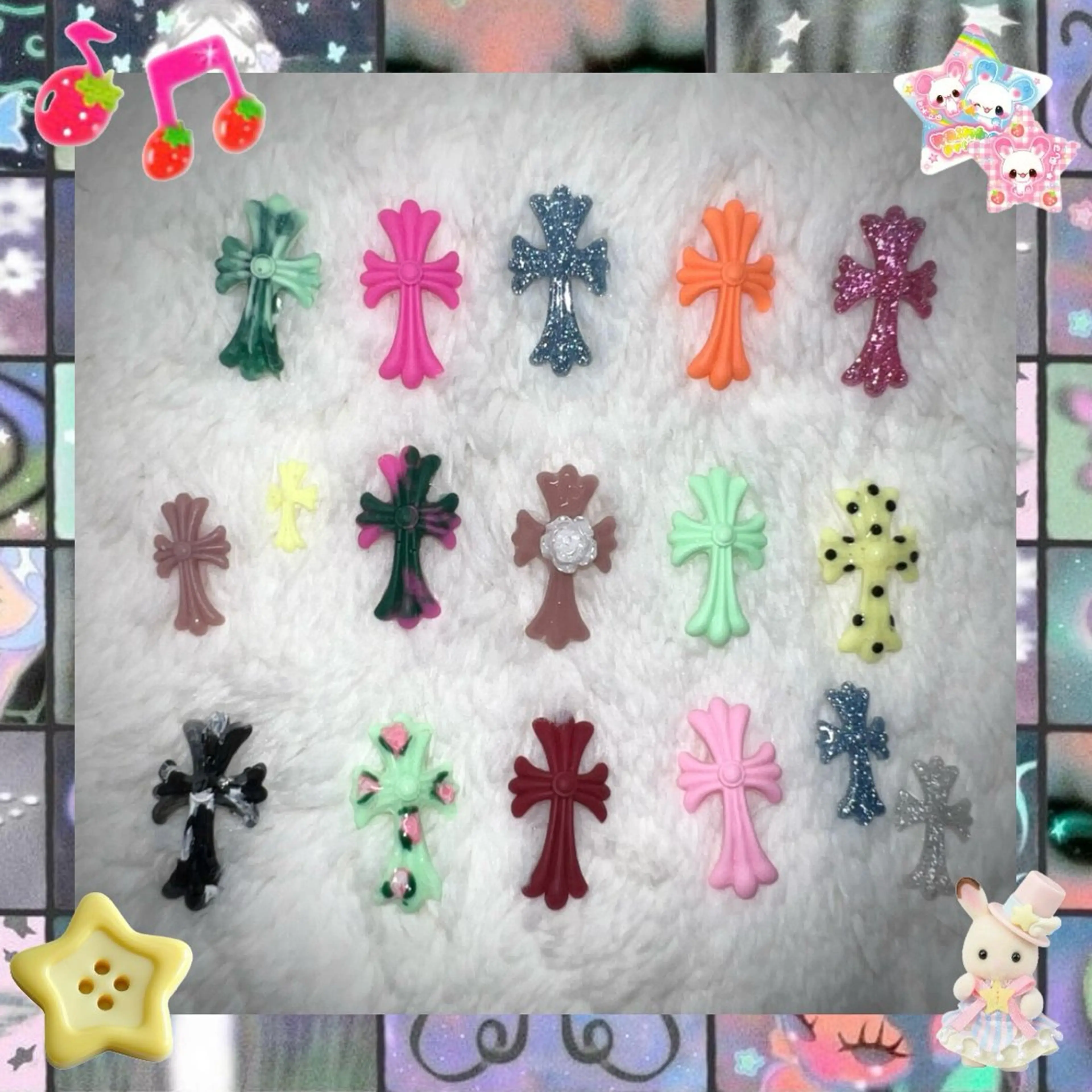 ネイル ドット ラメ(グリッター) 大理石ネイル(マーブル) 谷井 清嘉のネイルデザイン