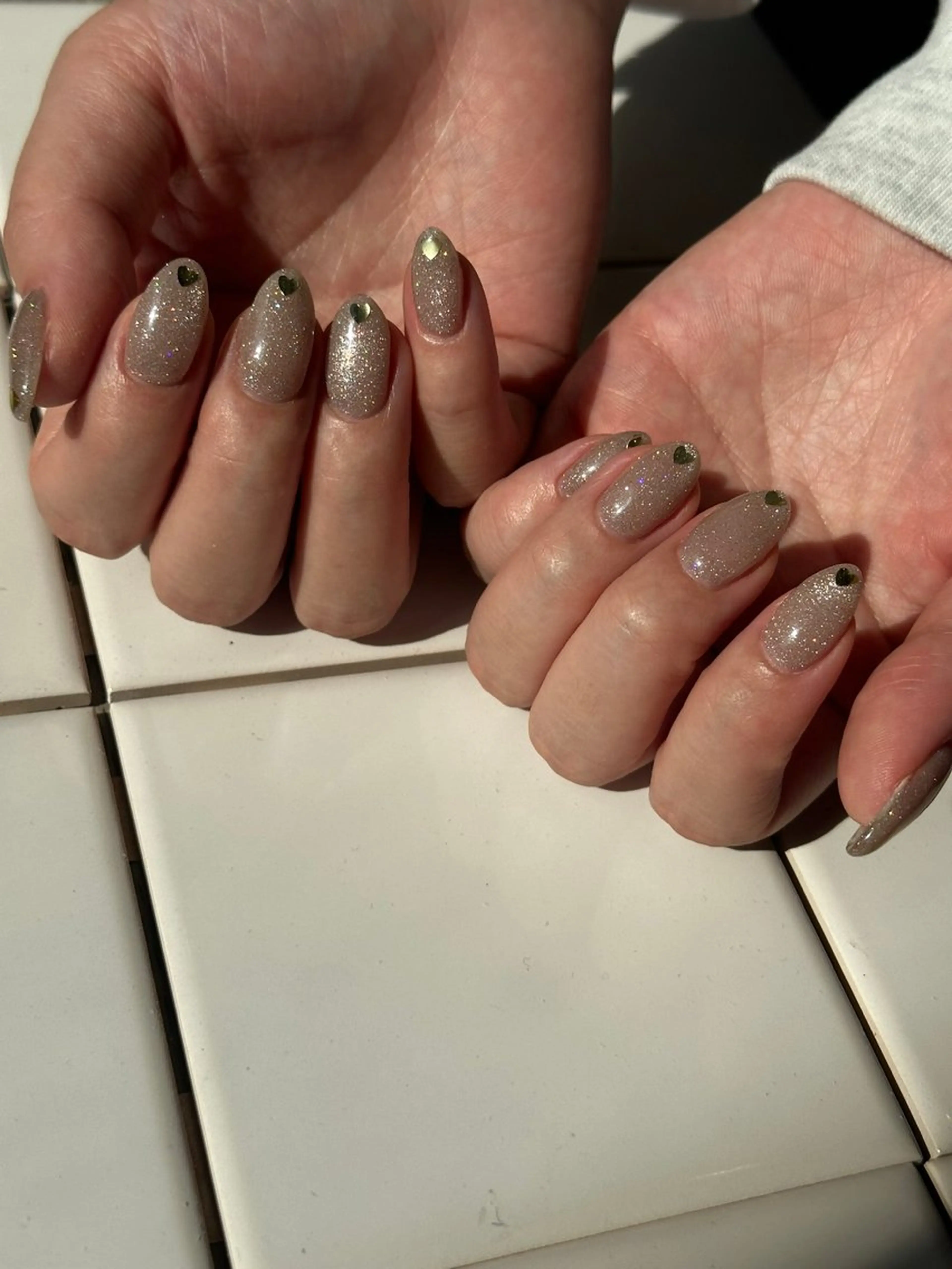 ネイル マグネットネイル ニュアンスネイル Natsuko 🐥のネイルデザイン