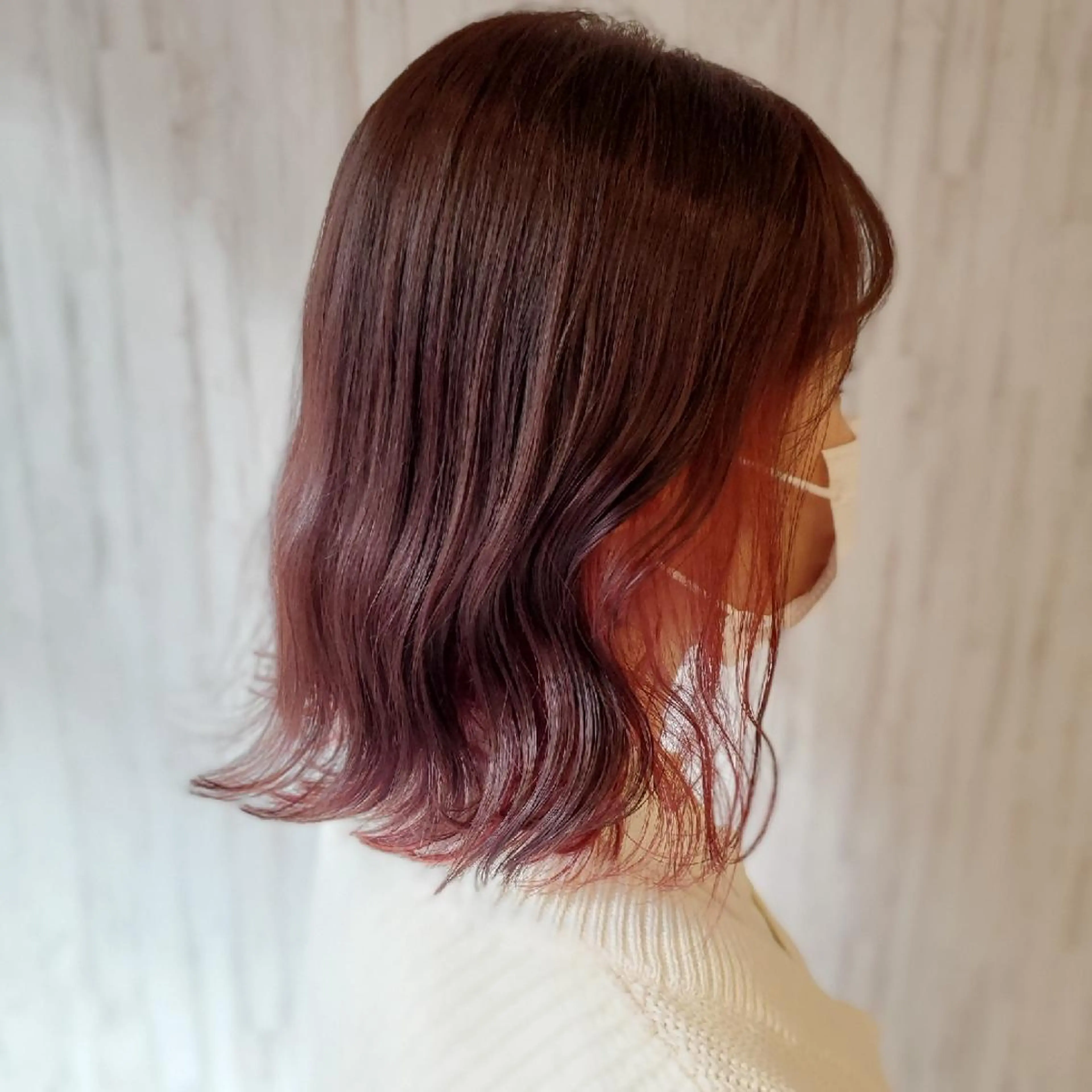 ミディアム カラー EARTH 池田　雄太のヘアスタイル