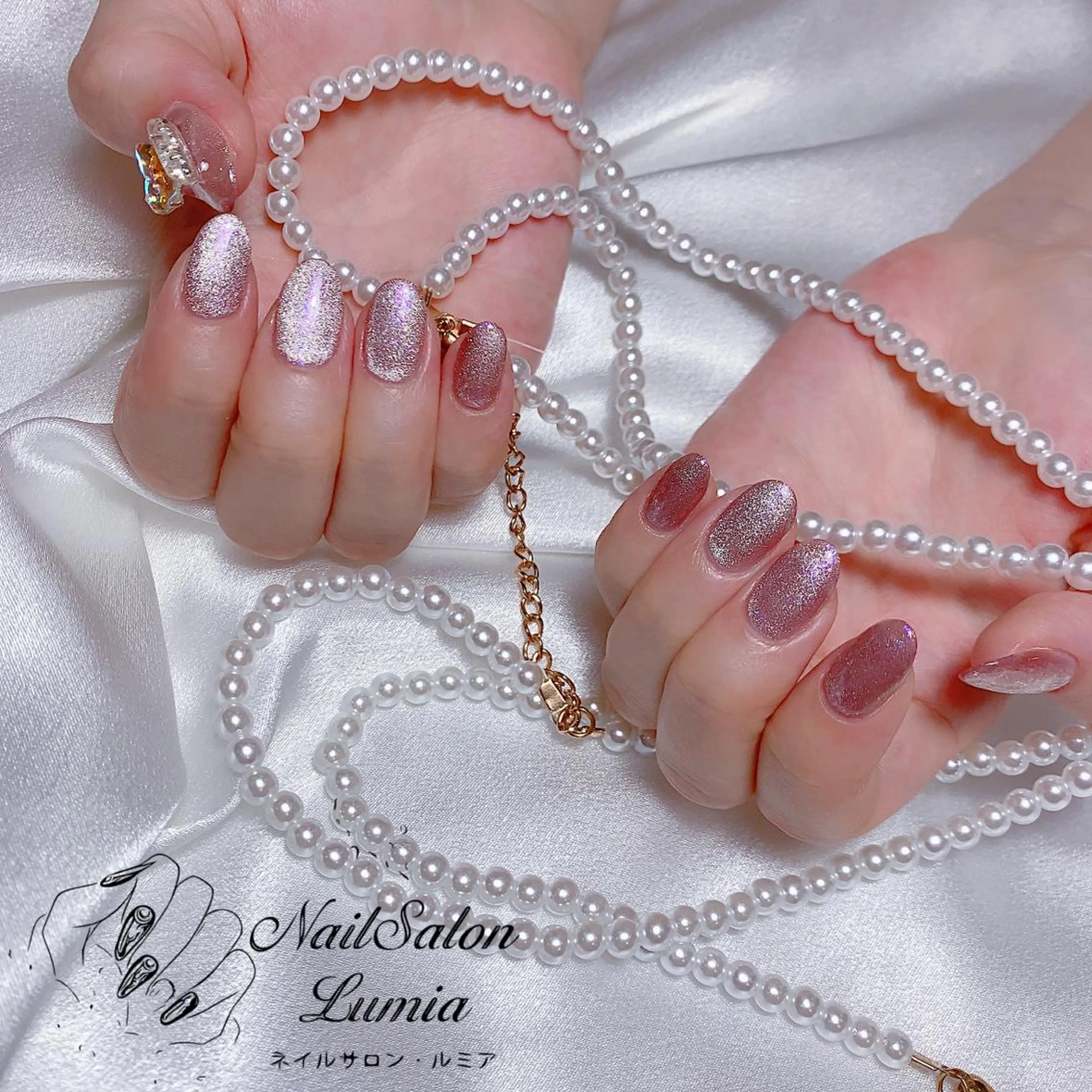 ネイル ハンドネイル ネイルサロン ルミア Lumia 店長のネイルデザイン