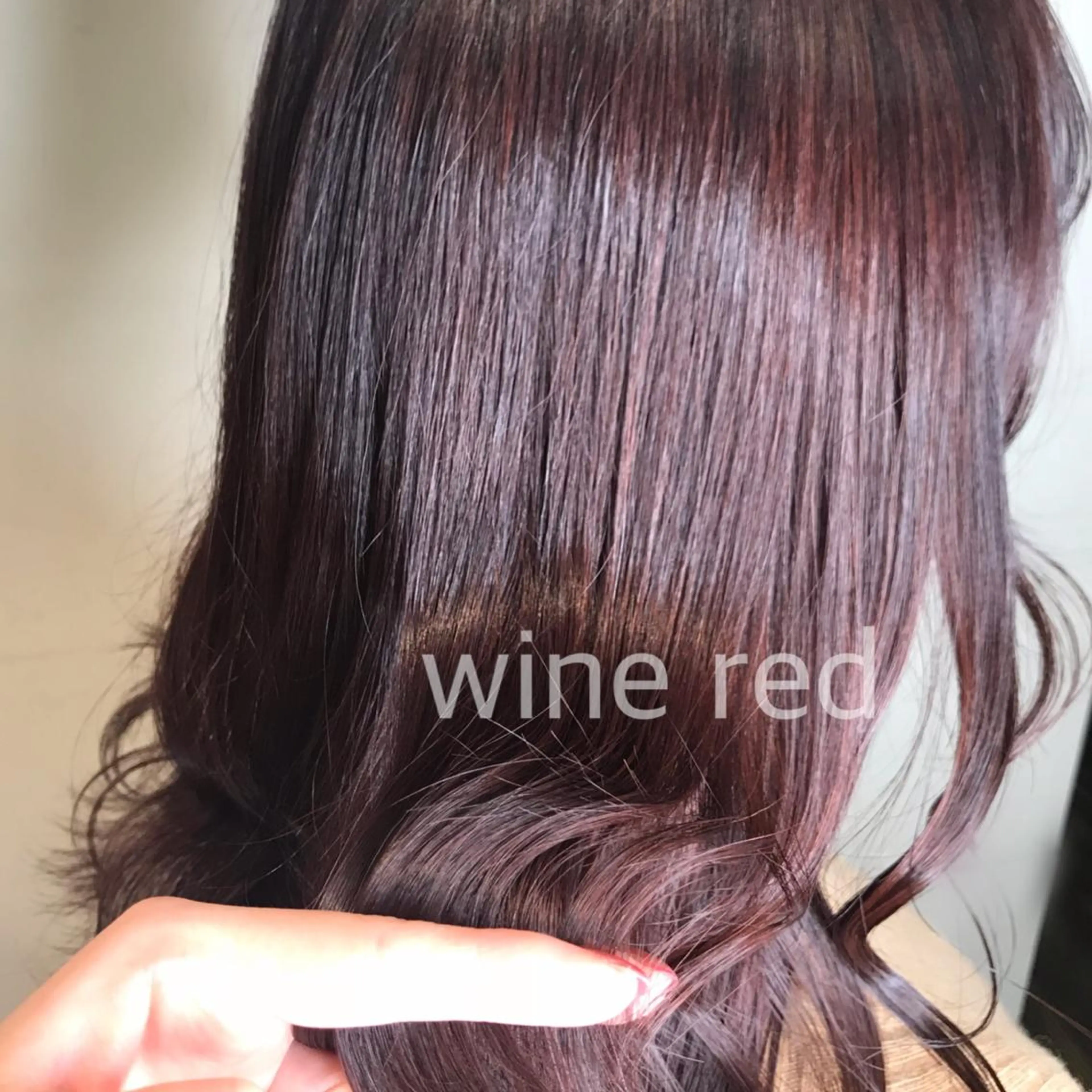 セミロング カラー ヘアアレンジ knock【ノック】所属・烏丸韓国ヘア🇰🇷 ayaka🎀のヘアスタイル