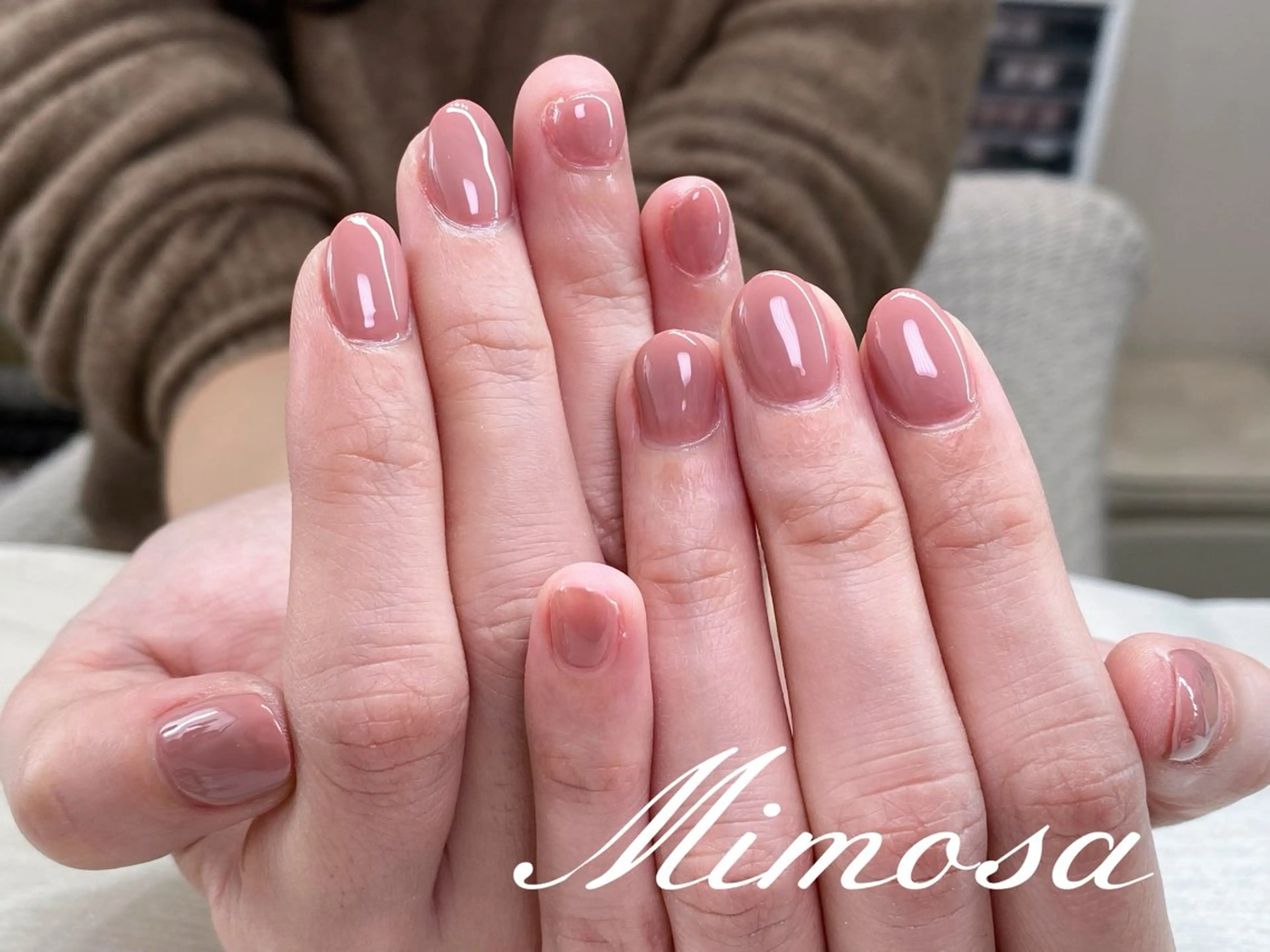 ネイル ハンドネイル 💛Mimosa💛 吉祥寺のネイルデザイン