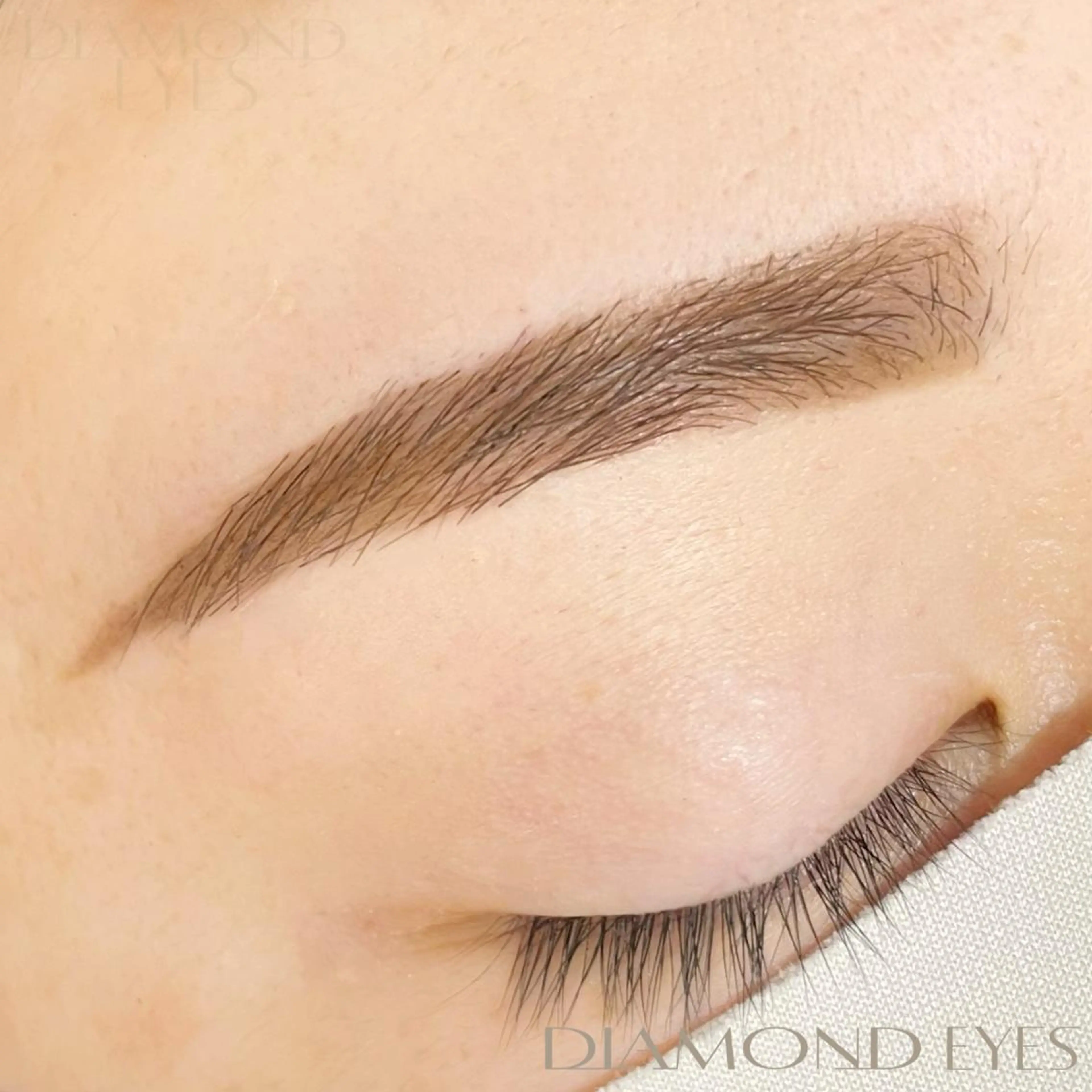 アイブロウ 眉毛ワックス脱毛 ワックス脱毛 ﾀﾞｲﾔﾓﾝﾄﾞ ｱｲｽﾞ/副店長島田のマツエク・マツパデザイン