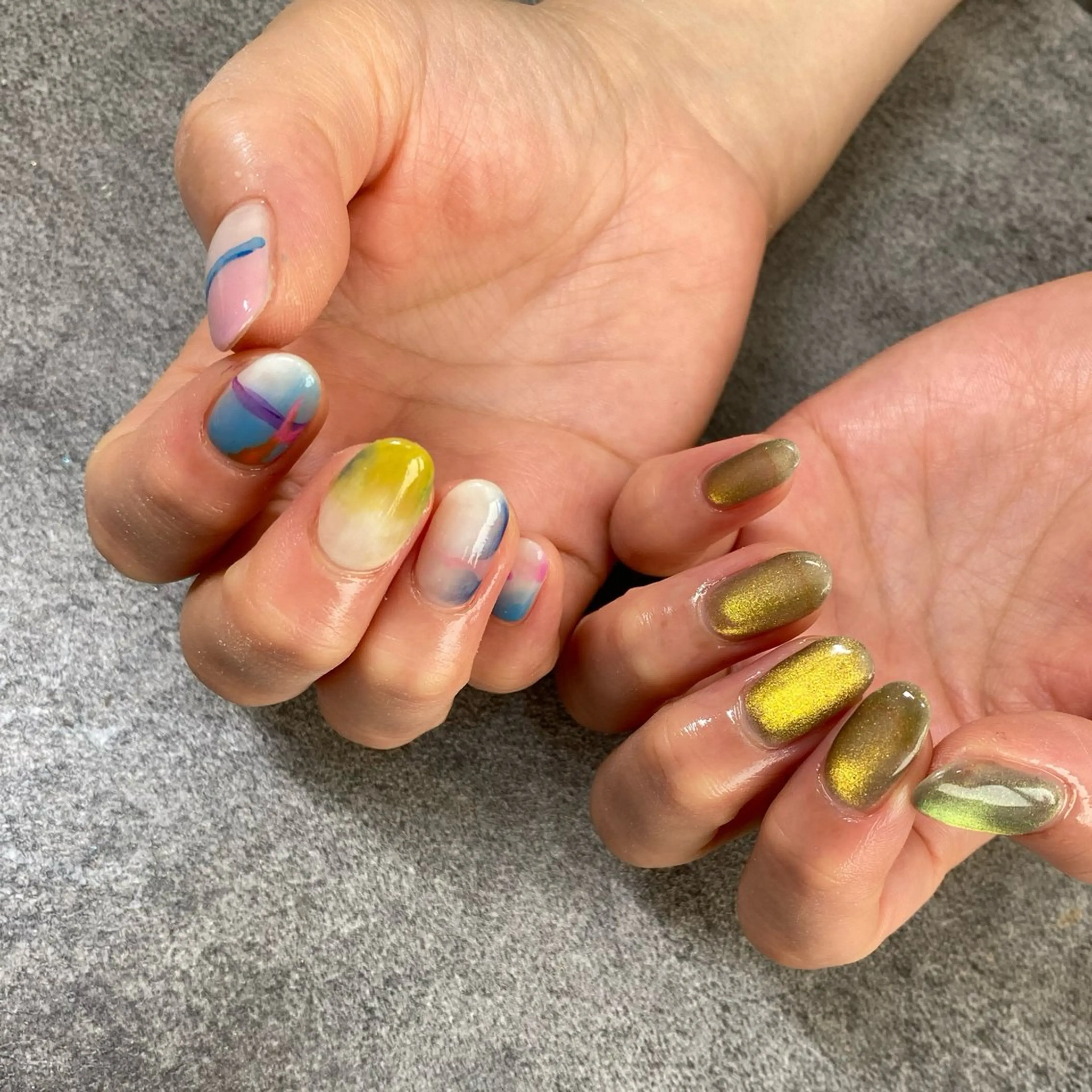 ネイル ハンドネイル Olive nail salon所属・kawaguchi yukiのネイルデザイン