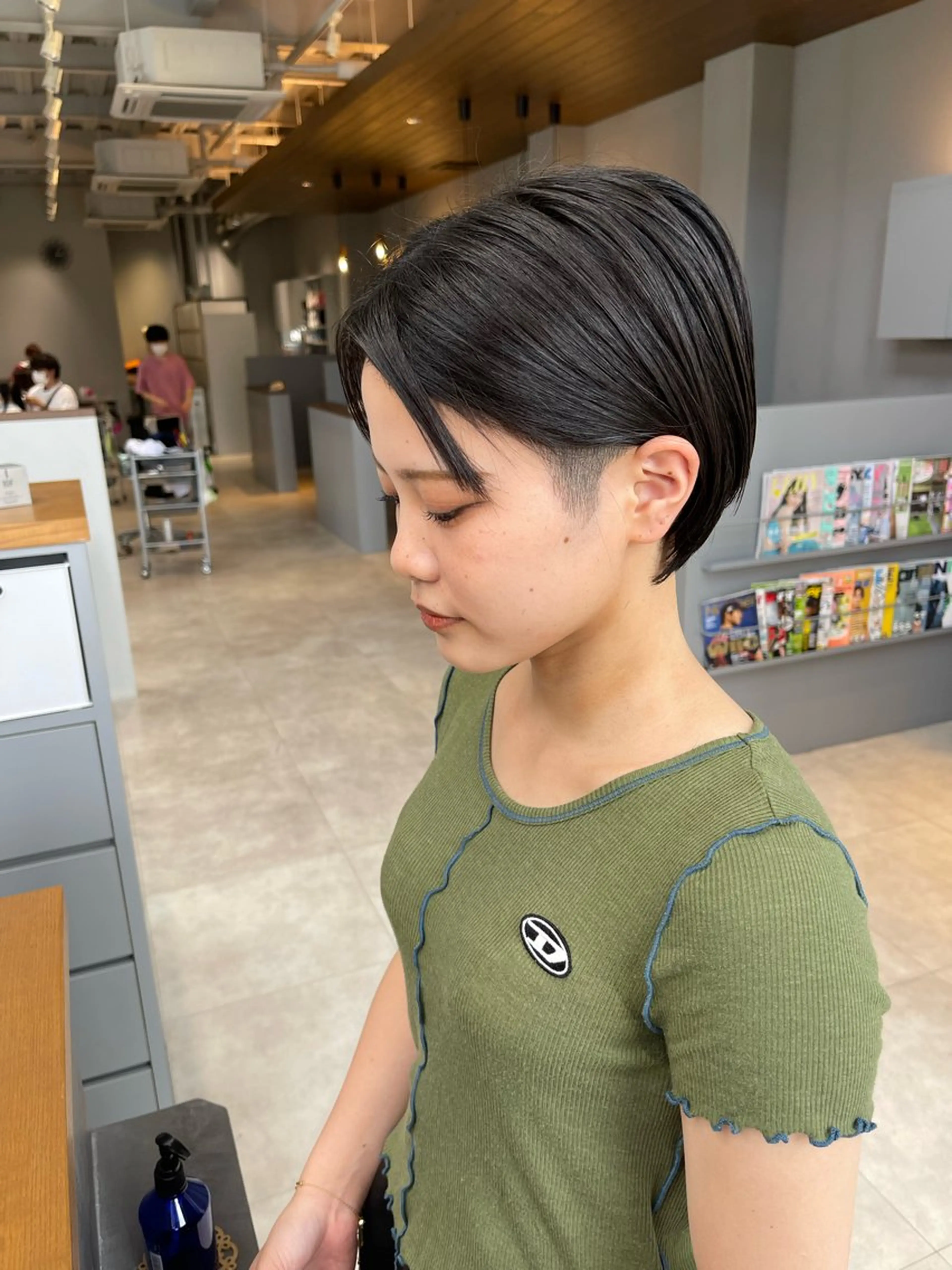 ショート ショートヘア カット 石原圭悟 /ショート/艶カラーのヘアスタイル