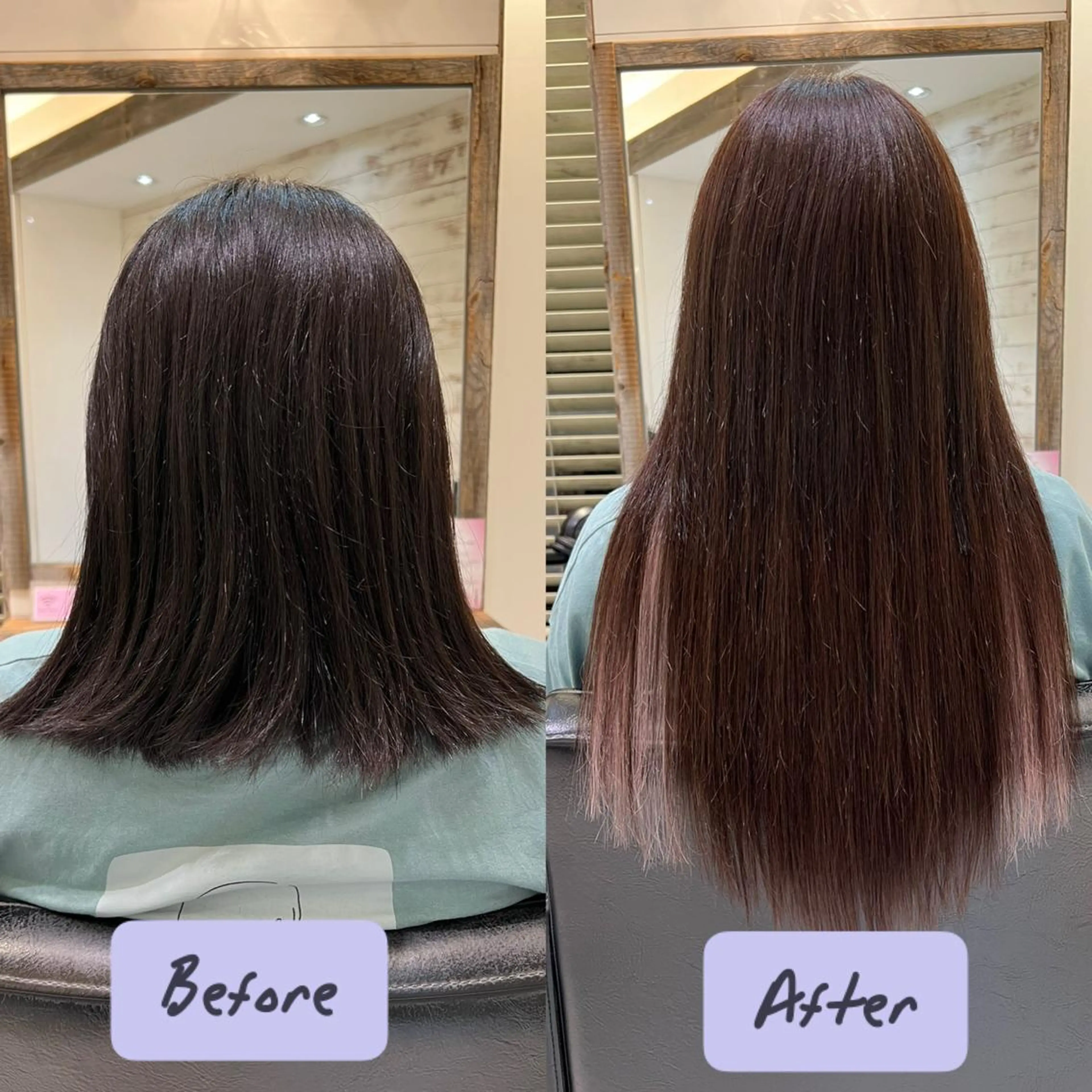 ミディアム ‪🤎艶感ベージュ/ ミルクティー‪🤎のヘアスタイル