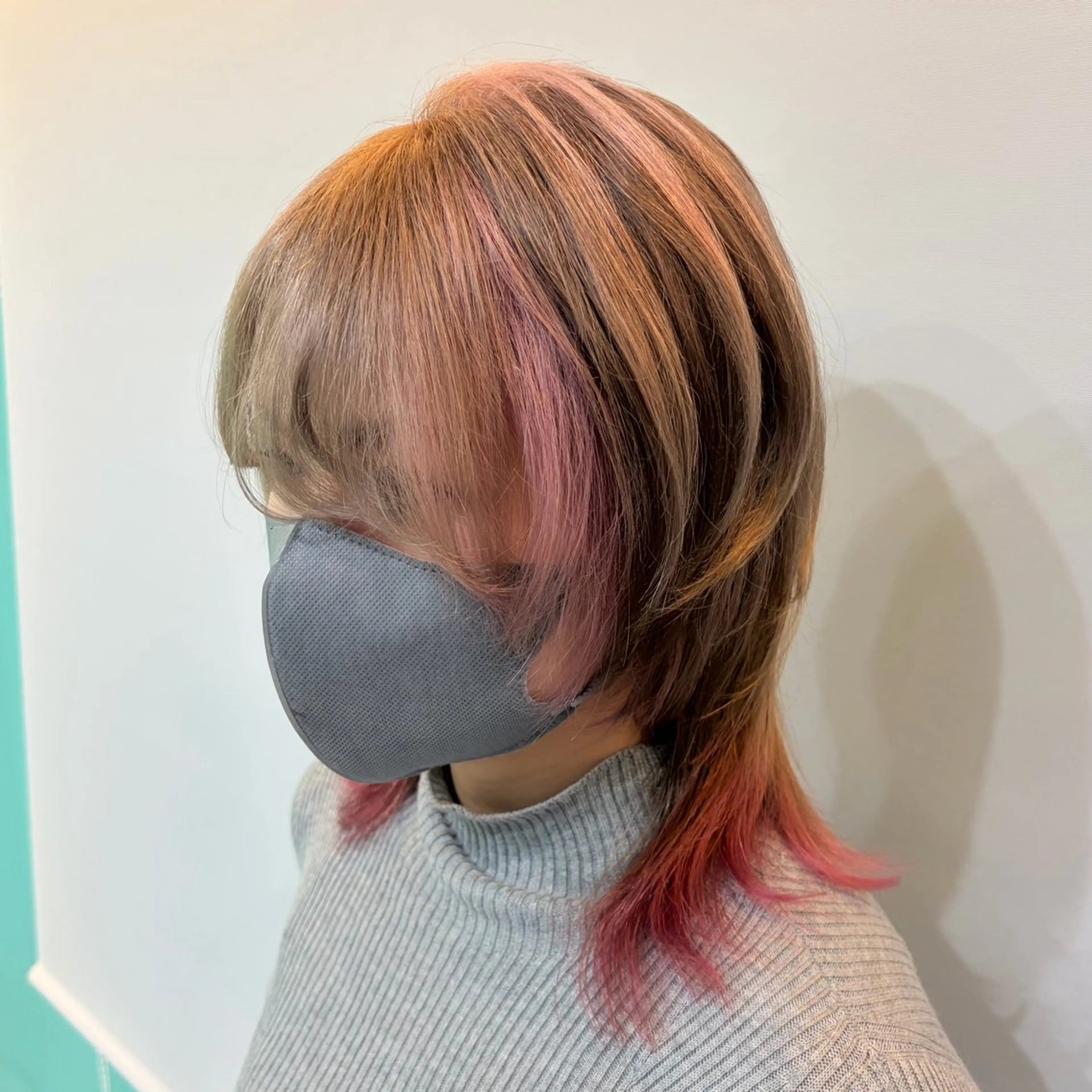 ミディアム カラー グラデーションカラー ヘアカラー デザイン/ボブ/ Natsukiのヘアスタイル