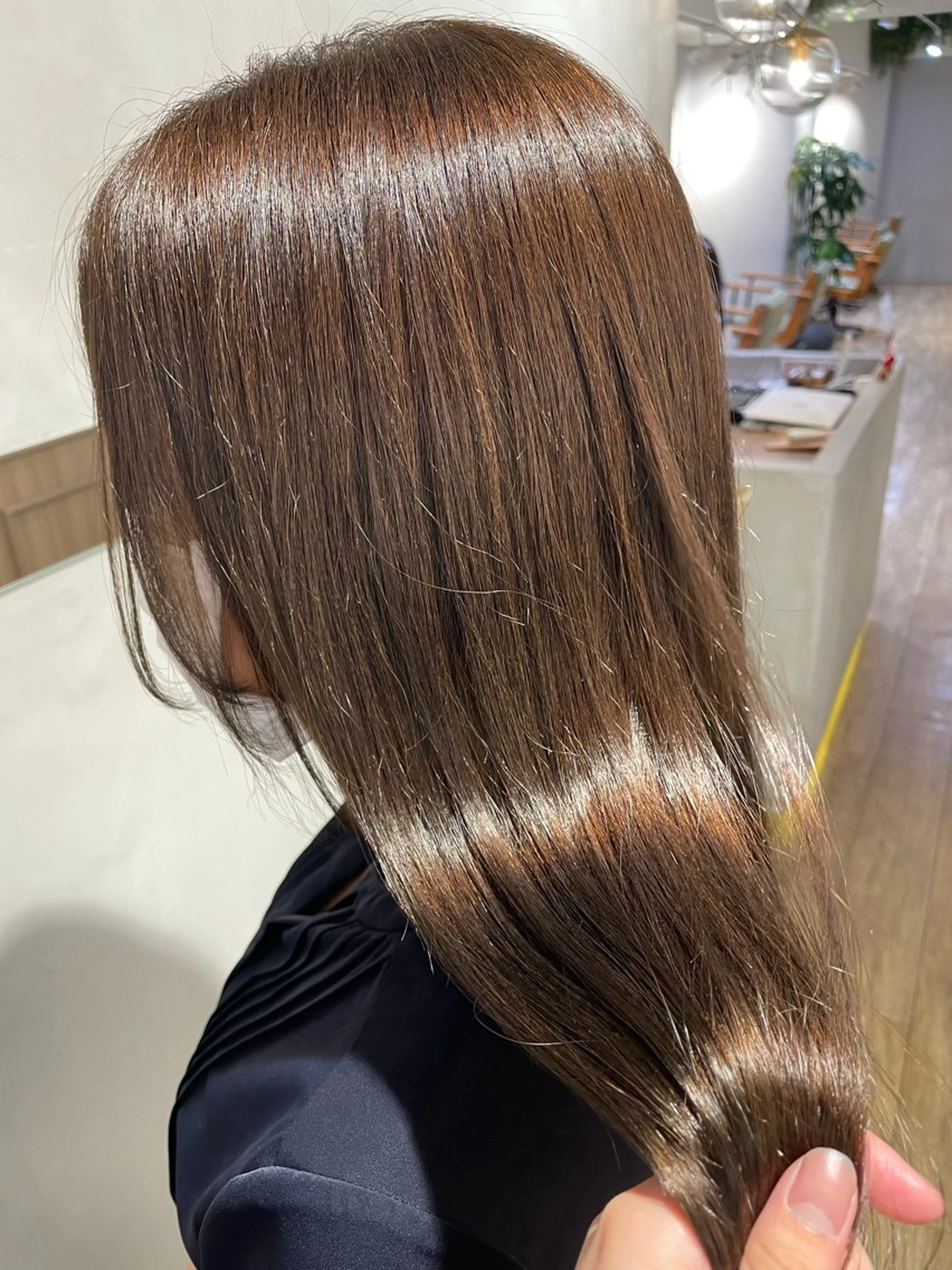 ロング カラー Uil所属・ながこ /透明感カラーのヘアスタイル