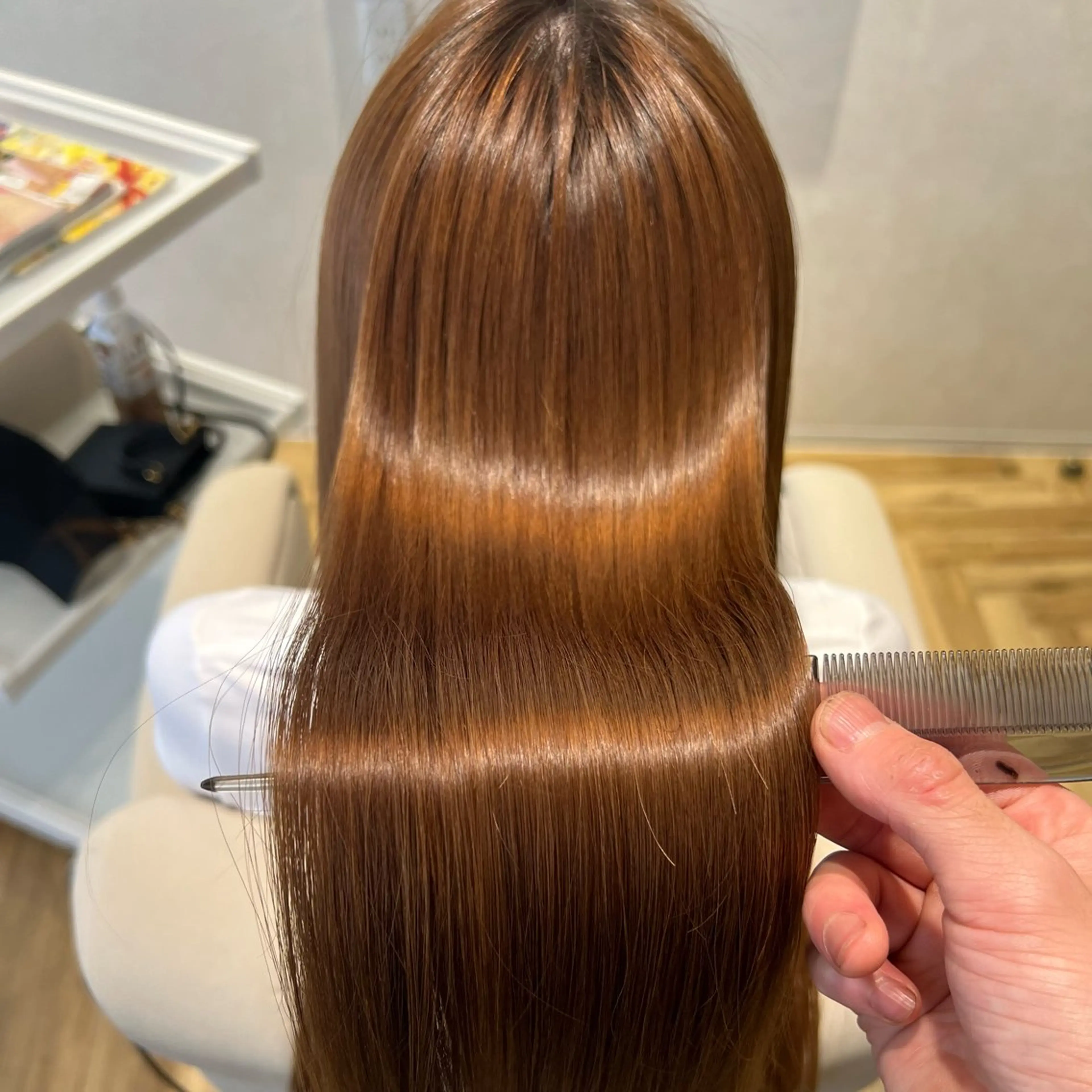 ロング 髪質改善 カット ヘアカラー 縮毛矯正 トリートメント 松田卓也🌟髪質改善 🌟縮毛矯正🌟艶髪のヘアスタイル