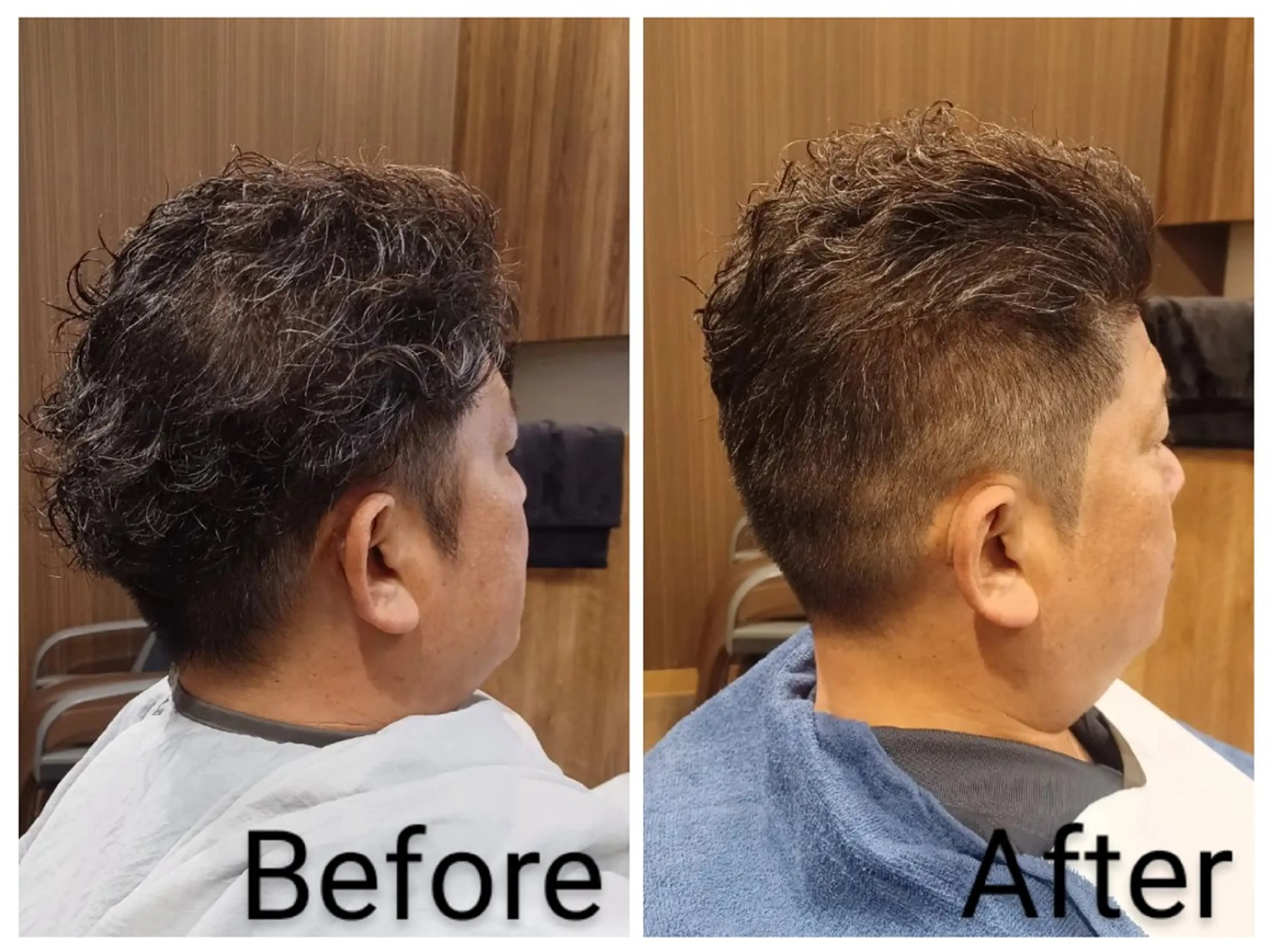 メンズ ショート BARBER 　STAG所属・BARBERSTAG 上拂恭平のヘアスタイル