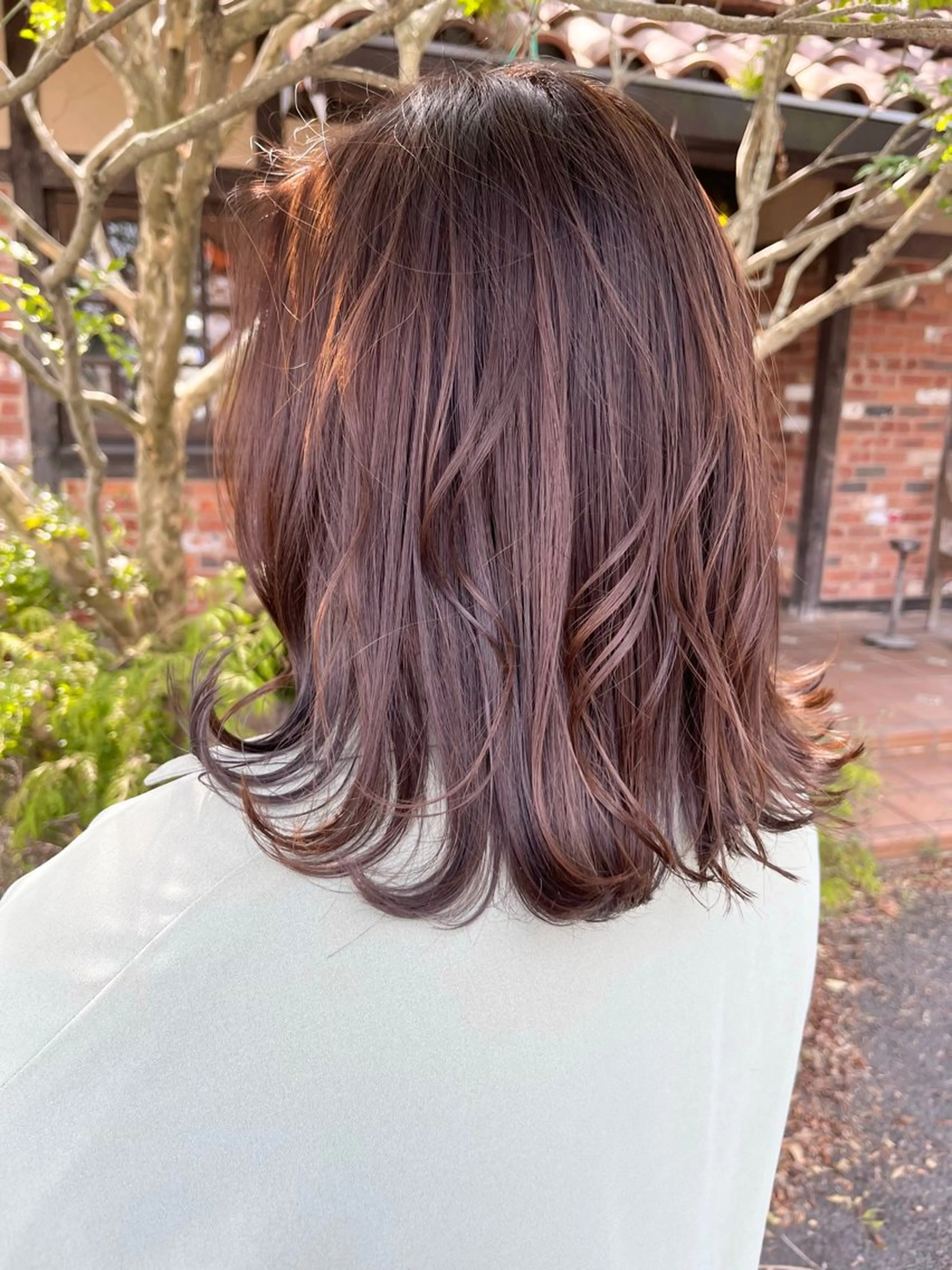 ミディアム MIZUKI🫧ྀི 韓国ヘアAFLOATのヘアスタイル