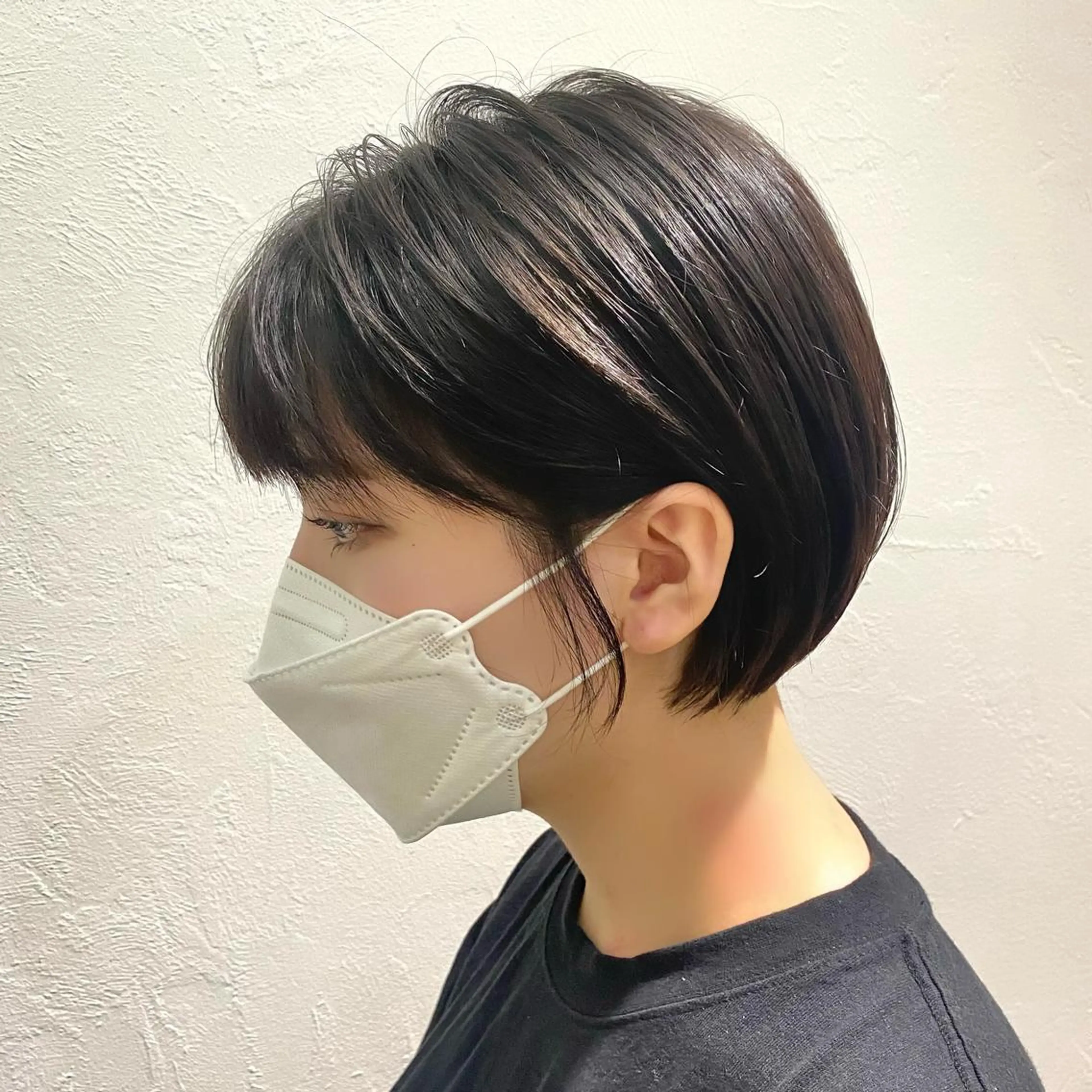 ショート ショートボブ ボブ 似合わせカット ショートヘア カット トリートメント 🌟ショート/シ ョートボブ/岡田🌟のヘアスタイル