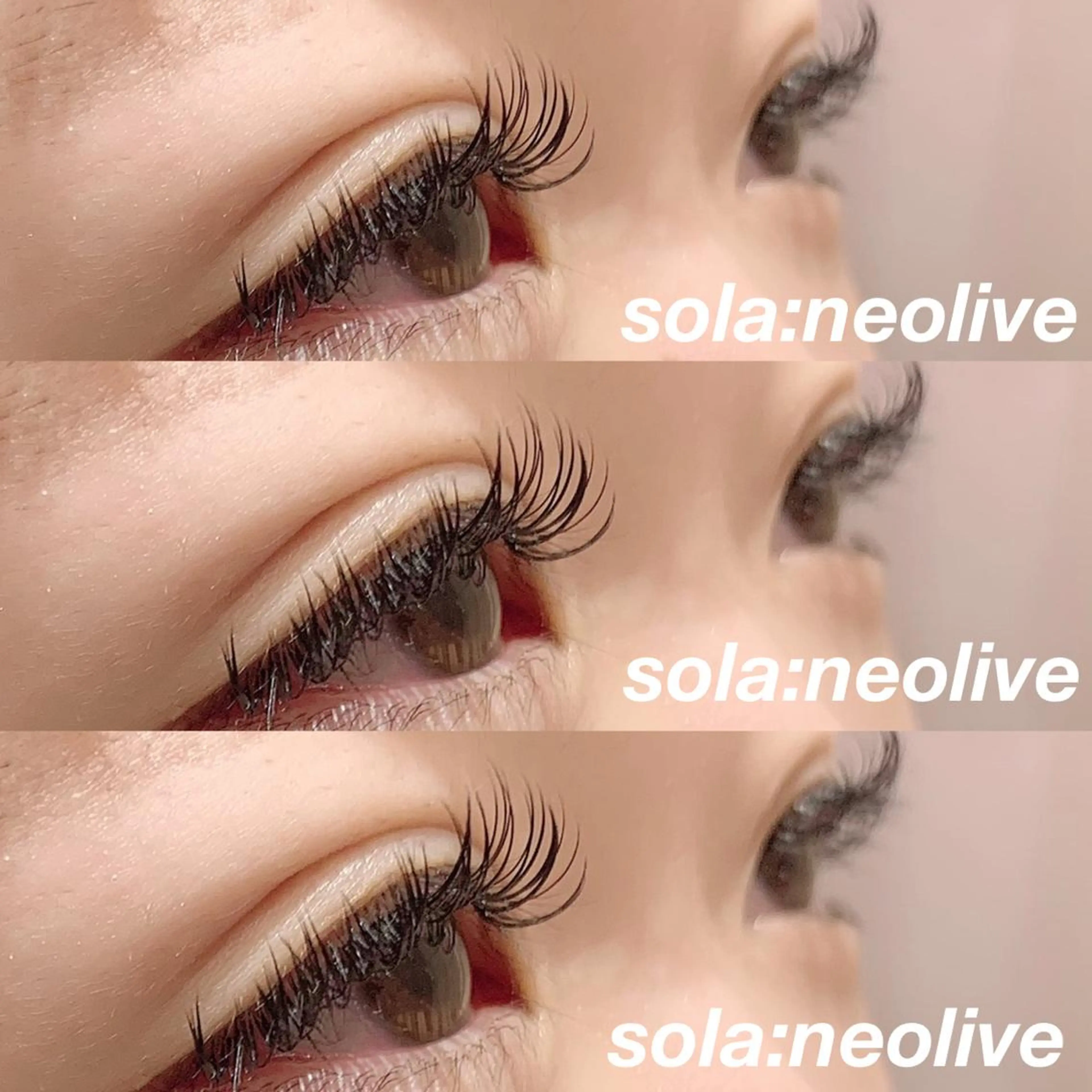 マツエク・マツパ sola: neolive山崎のマツエク・マツパデザイン