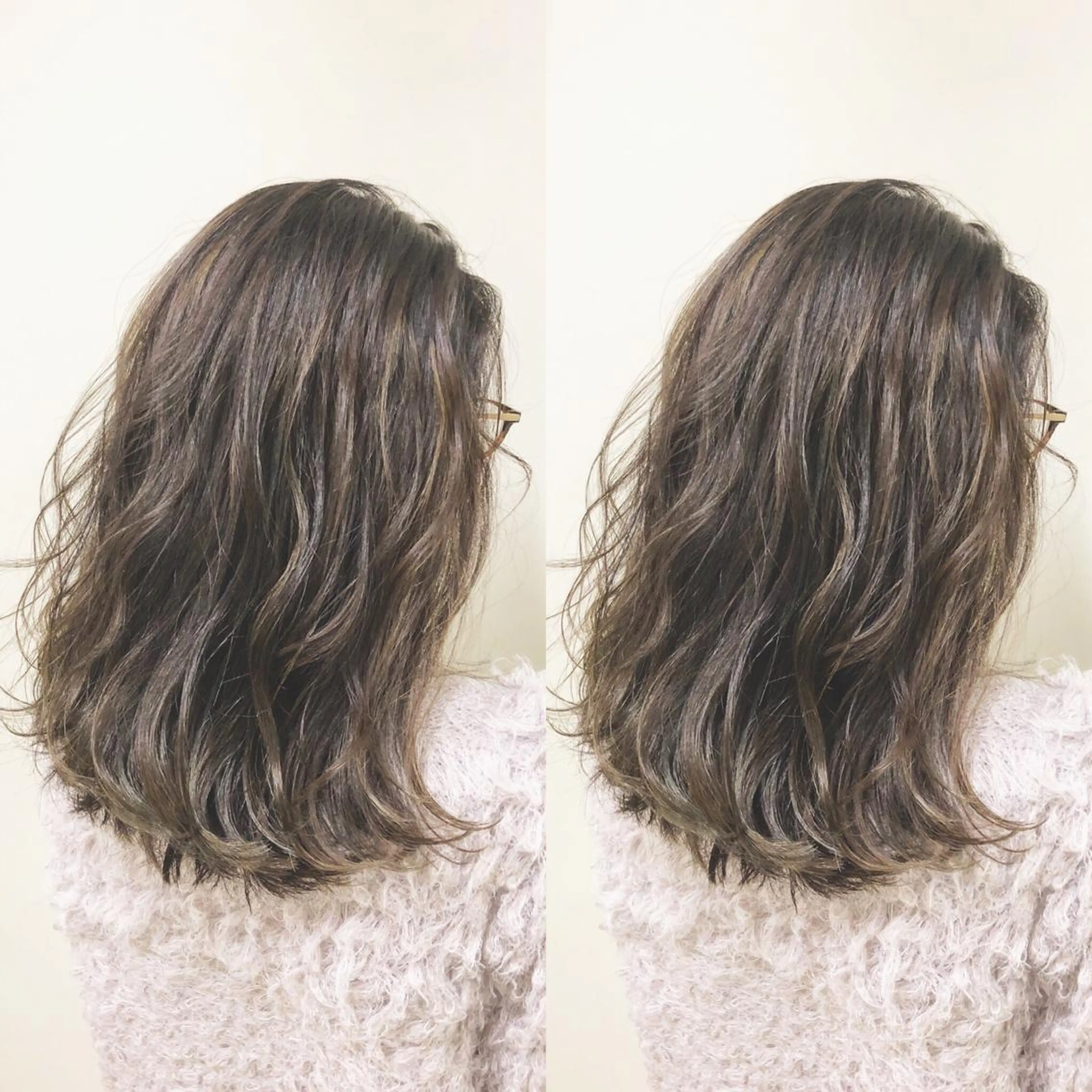 ミディアム カラー ヘアアレンジ キッズ ネイル マツエク・マツパ ハイライトカラー 外国人風カラー ハイライト AUBE HAIRazul吉祥寺所属・綺麗な髪質にしたい方 限定🌈清水　祥のヘアスタイル