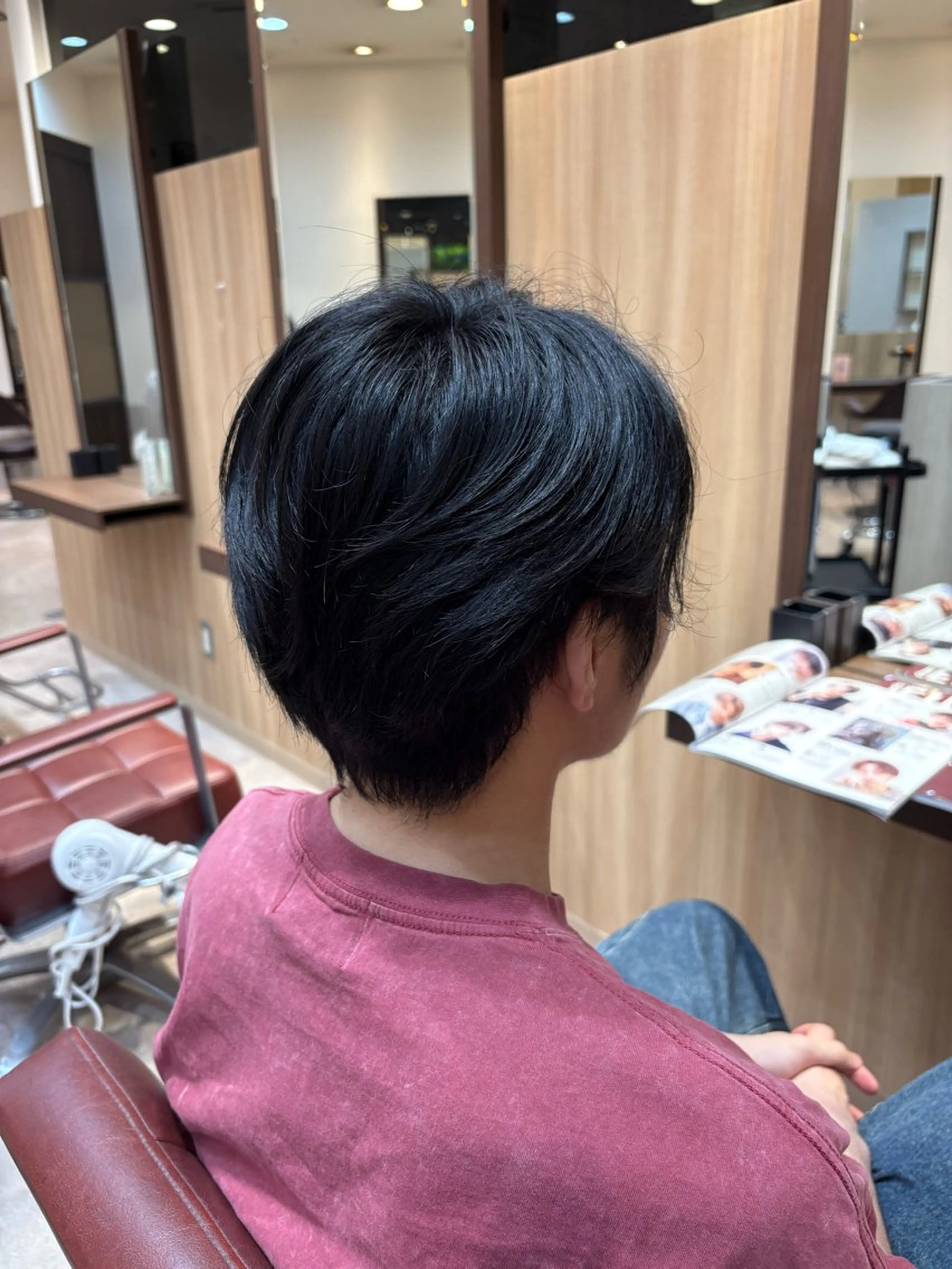 ショート メンズ カット 木村 柊斗のヘアスタイル