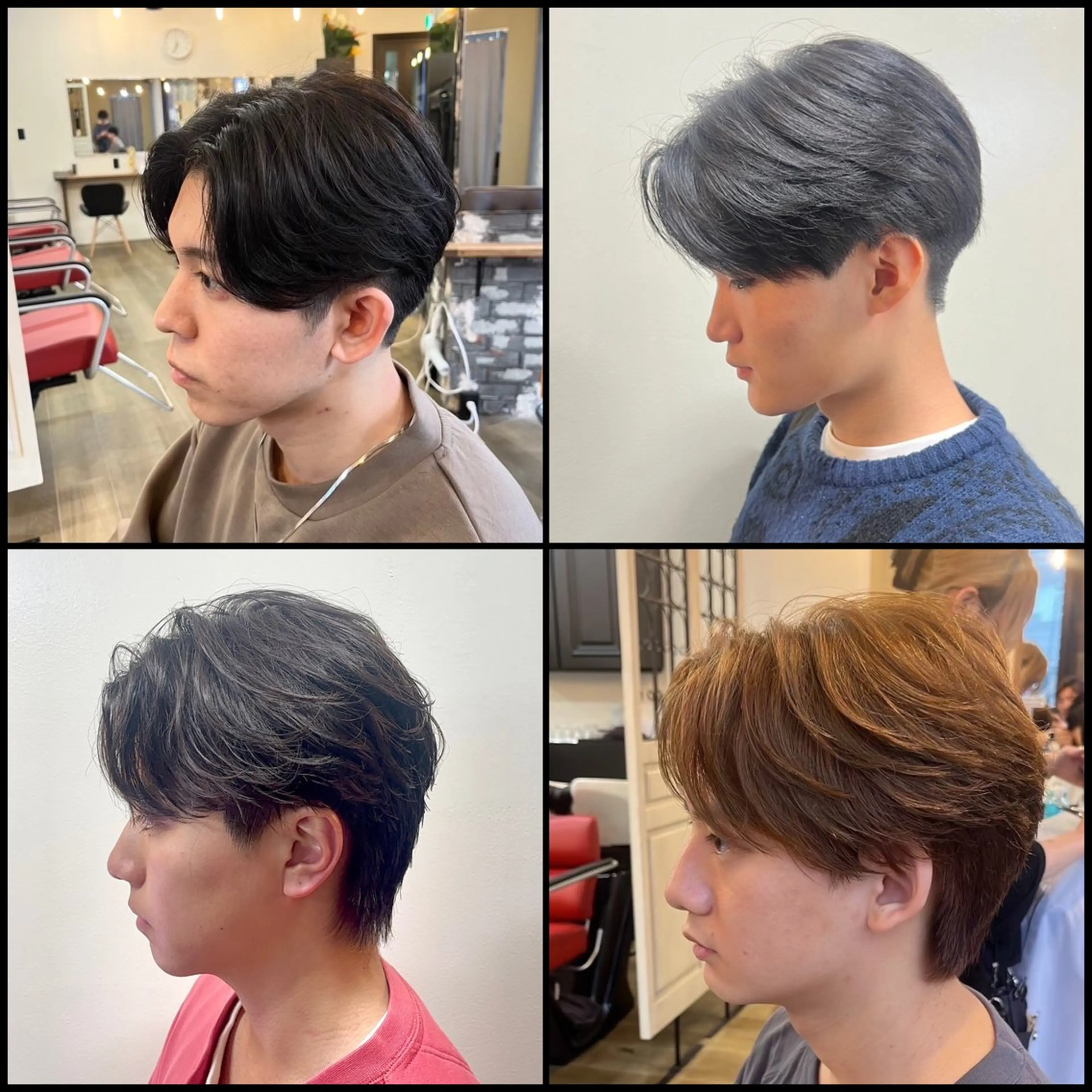 ショート パーマ メンズ メンズ韓国風 メンズパーマ 韓国風ヘア ニュアンスパーマ カット 縮毛矯正 🦄カイ/メンズ 韓国ヘア/パーマ🦄のヘアスタイル