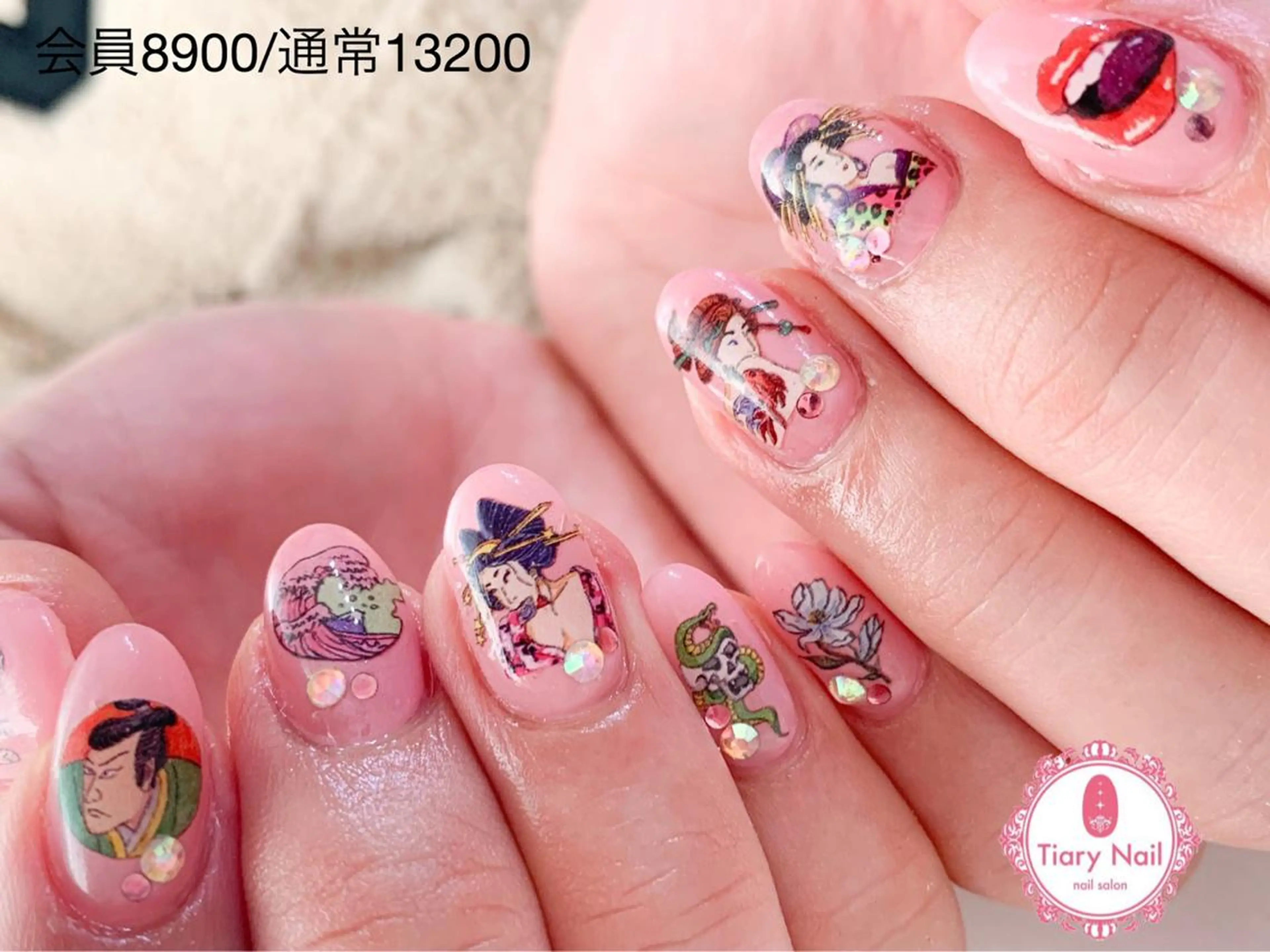 ネイル 桜ネイル 長さ出し オフィスネイル スカルプネイル シンプルネイル 💗🪽Tiary Nail🪽💗のネイルデザイン