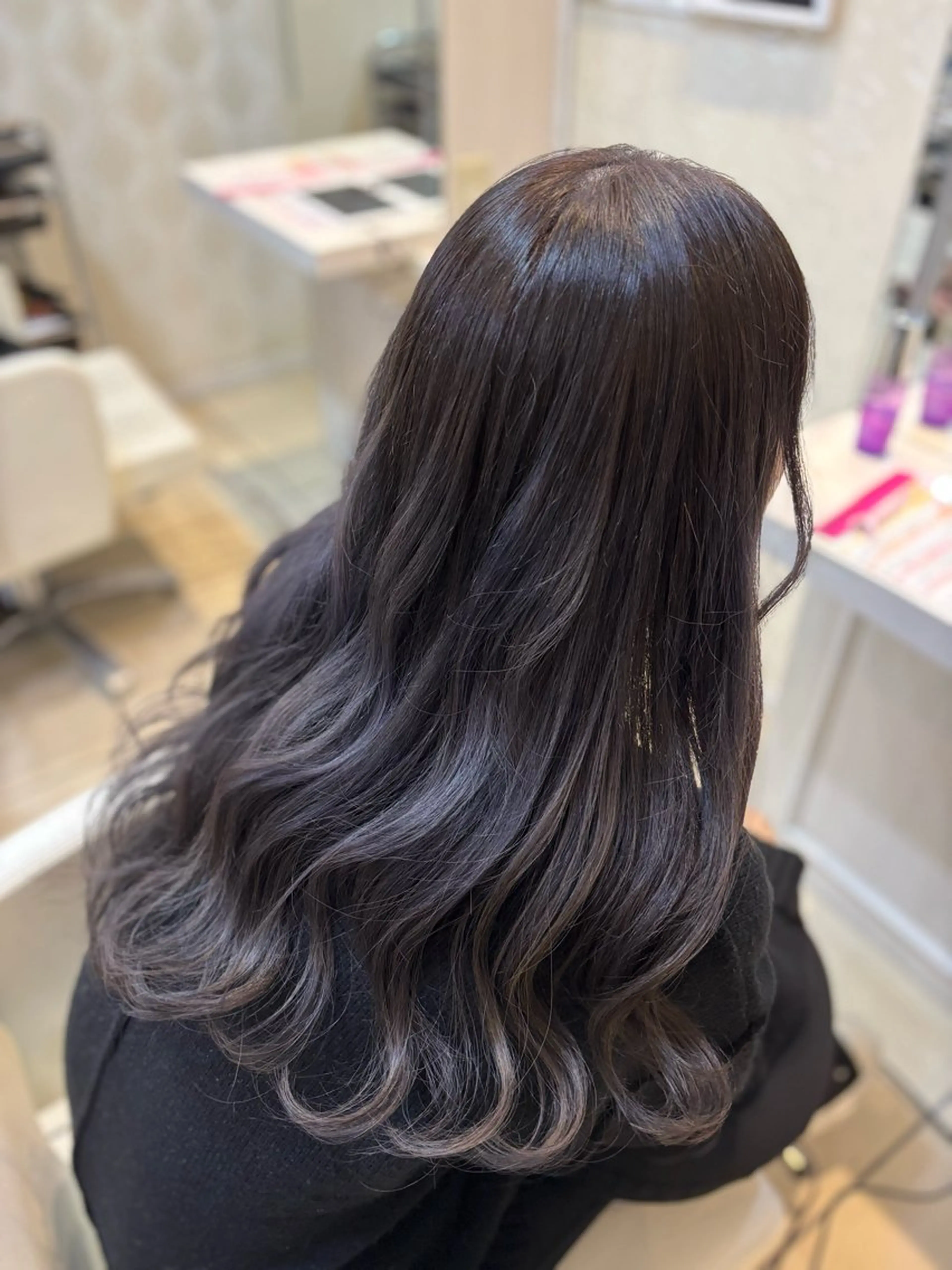 ロング ヘアカラー トリートメント 🍒 Rinoa🍒のヘアスタイル