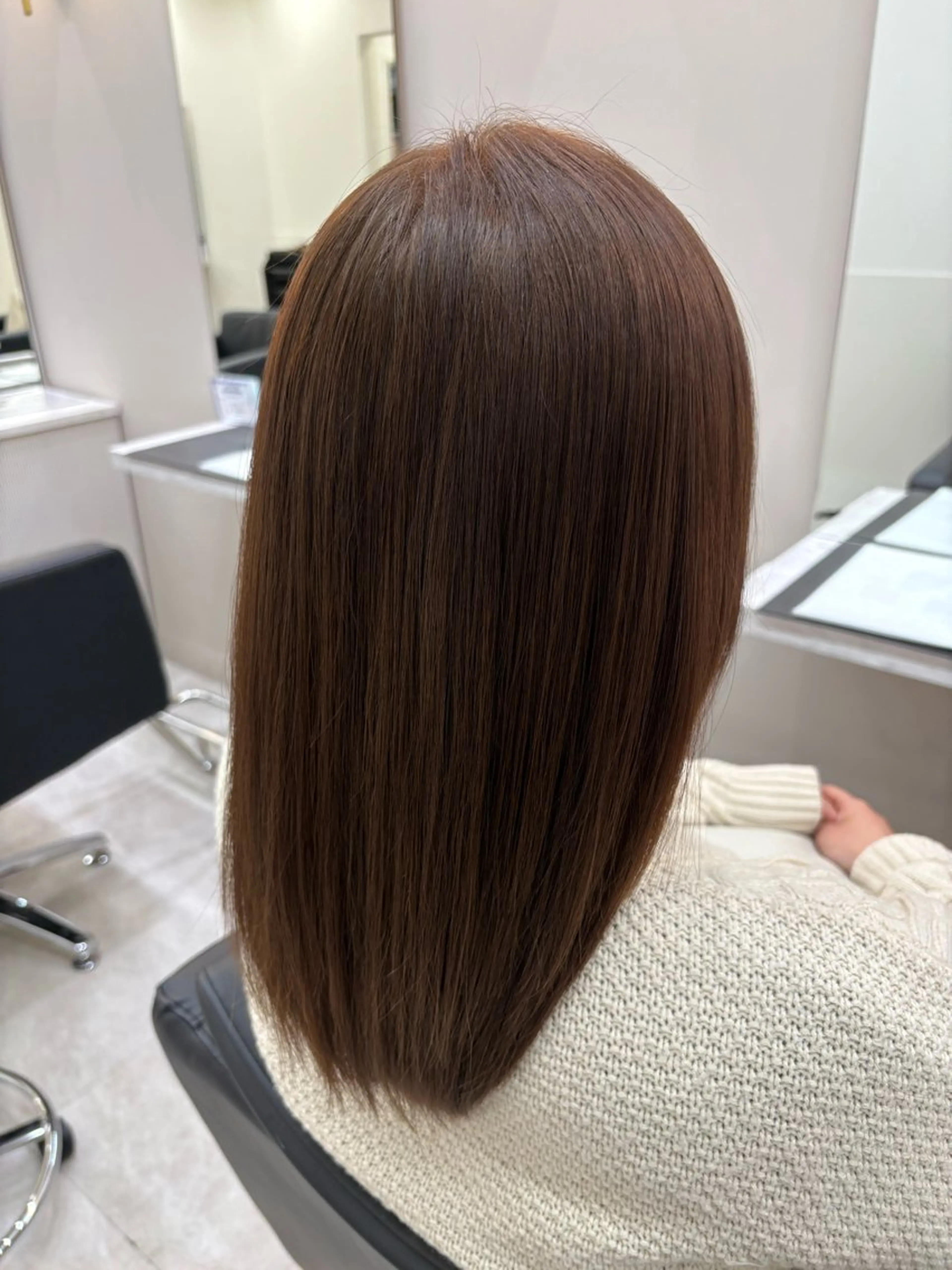 ロング カラー ヘアカラー 冨江 弘貴のヘアスタイル