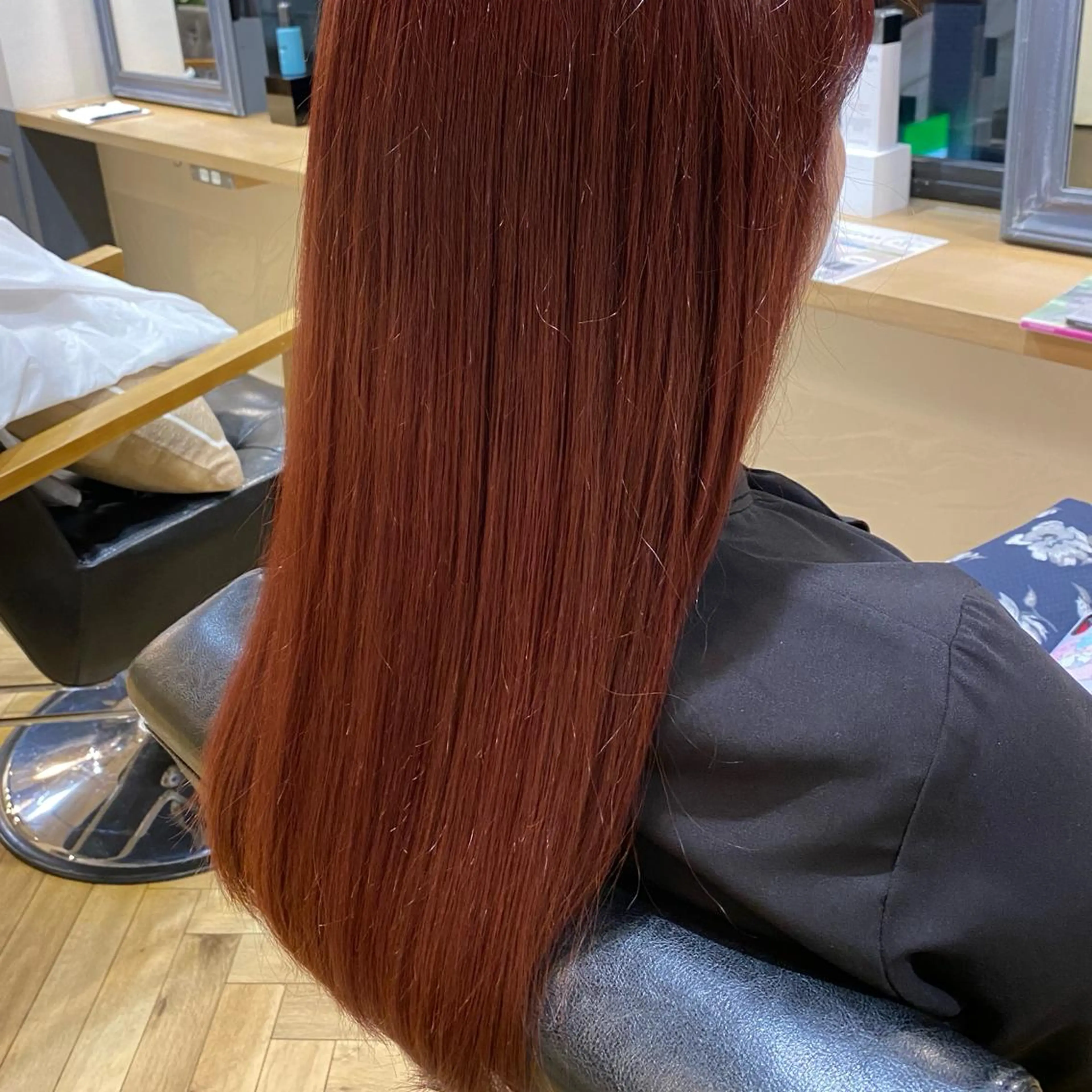 ロング カラー 艶カラー/韓国顔周り 🎀mamiのヘアスタイル