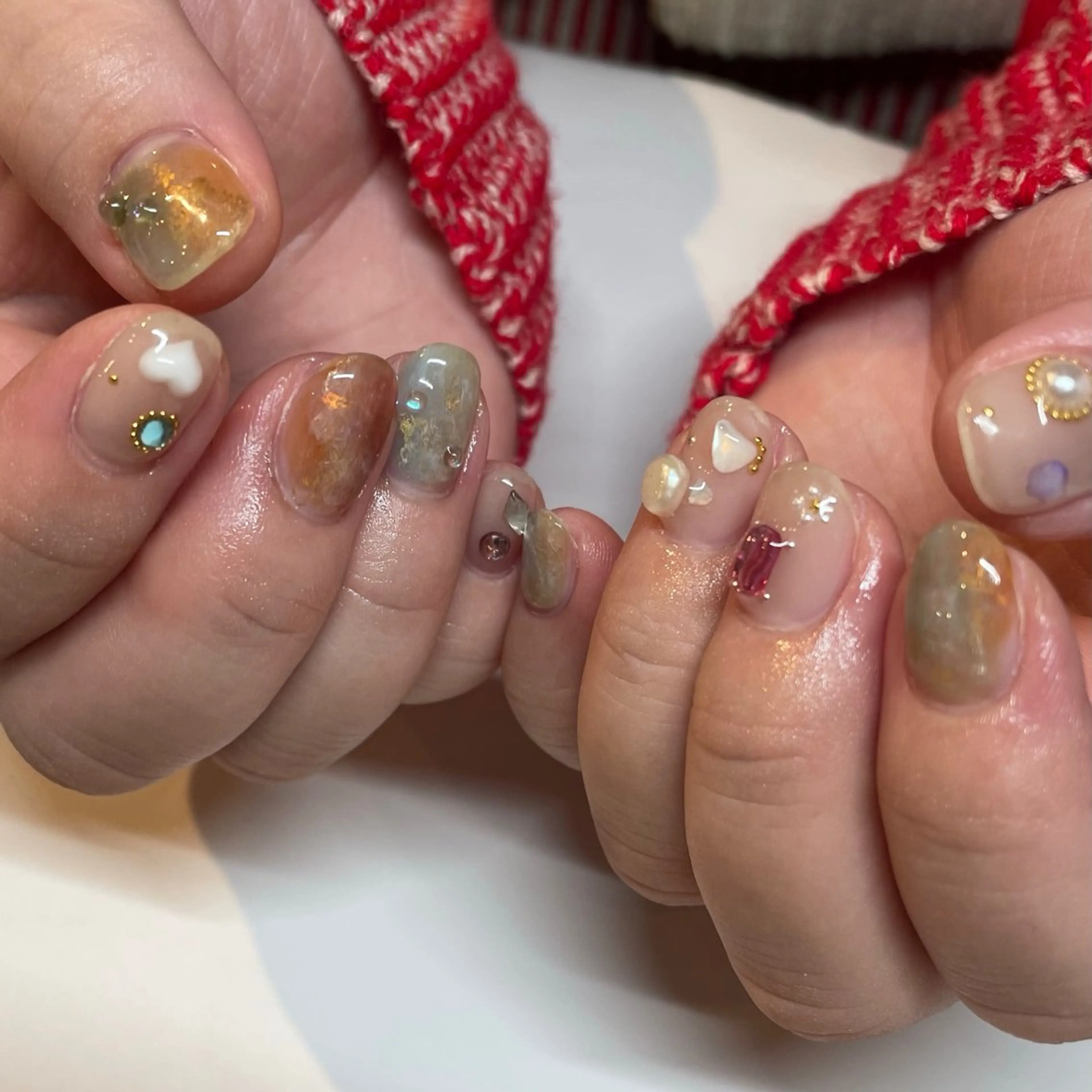 ネイル 持ち込み Manon Yuiのネイルデザイン