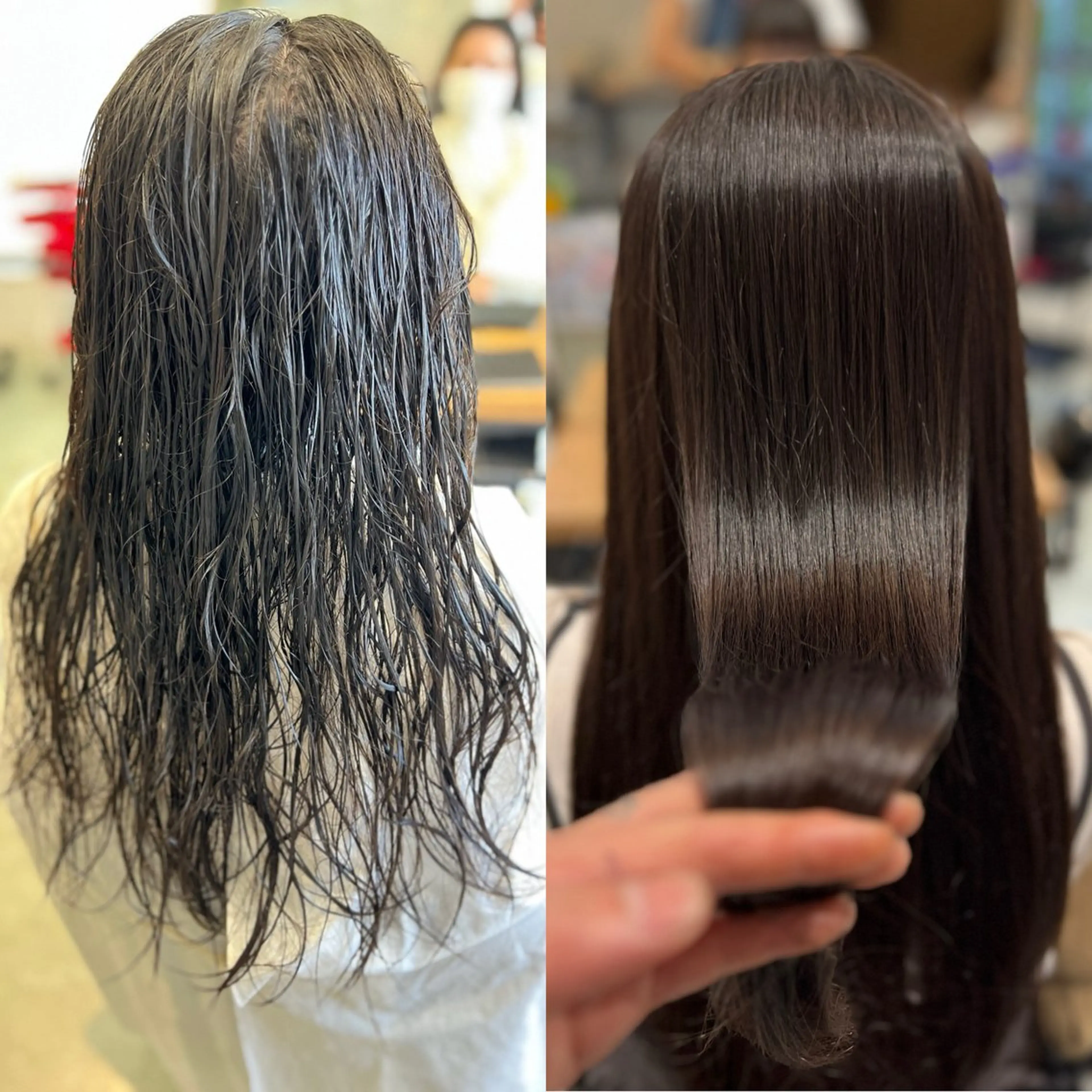 ‼️期間限定‼️⚡️御好評で予約殺到中⚡️No.1メニュー👑プレミアム酸性縮毛矯正+カット+2ステップトリートメントの写真