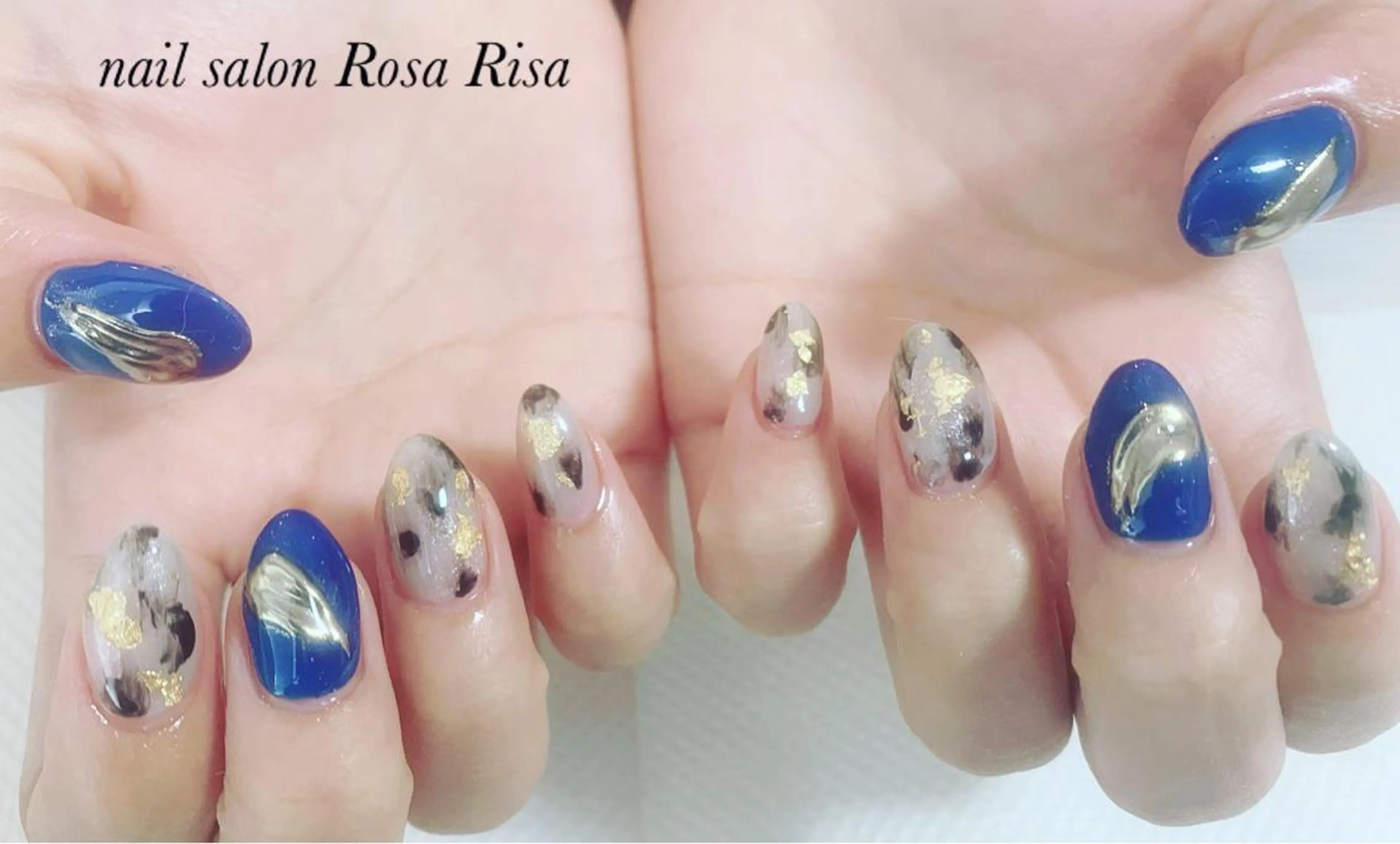 ミディアム ネイル 持ち込み ハンドネイル ネイルスタジオ シェイクユアハンズのネイルデザイン