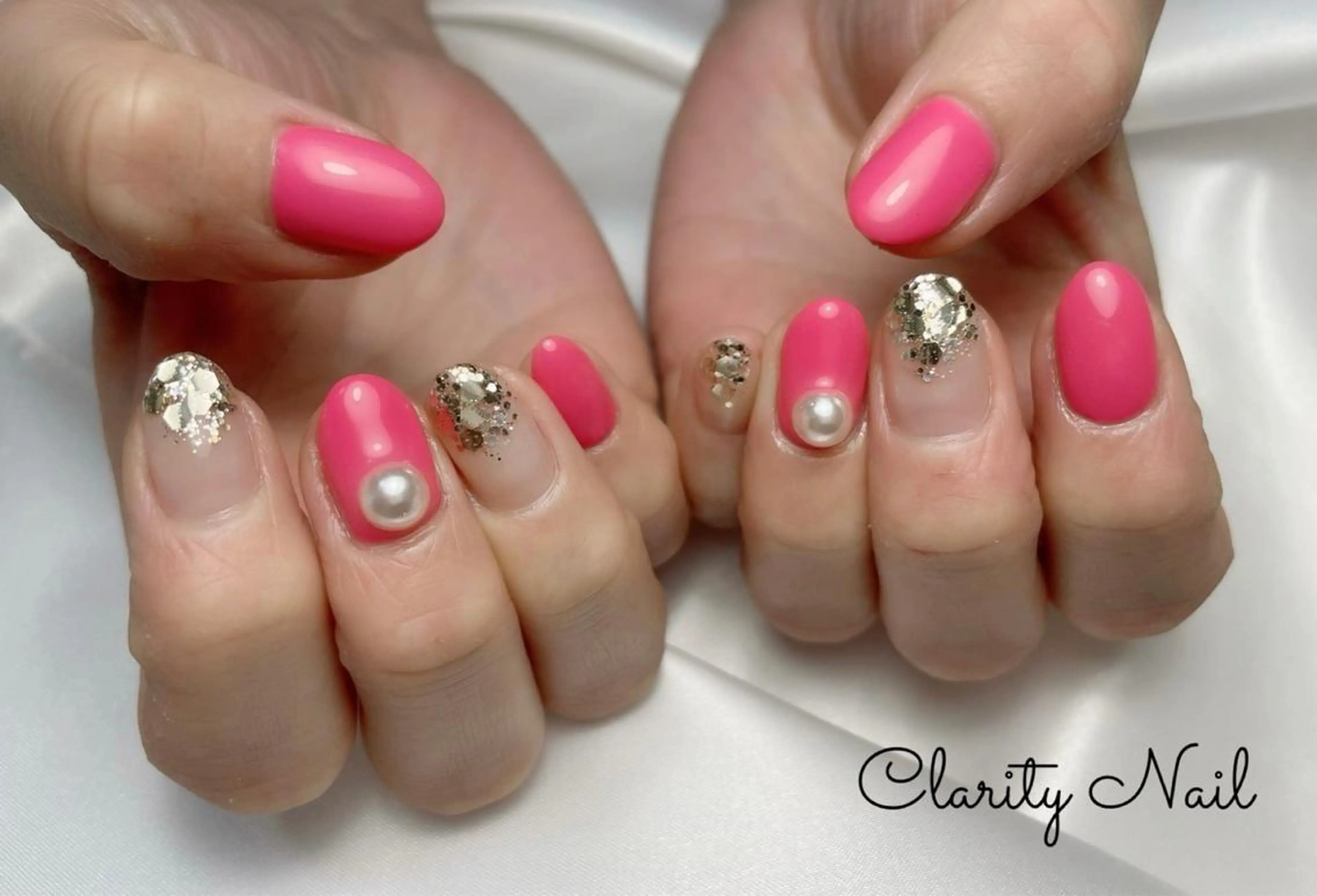 ネイル ワンカラーネイル ハンドネイル Clarity Nailのネイルデザイン