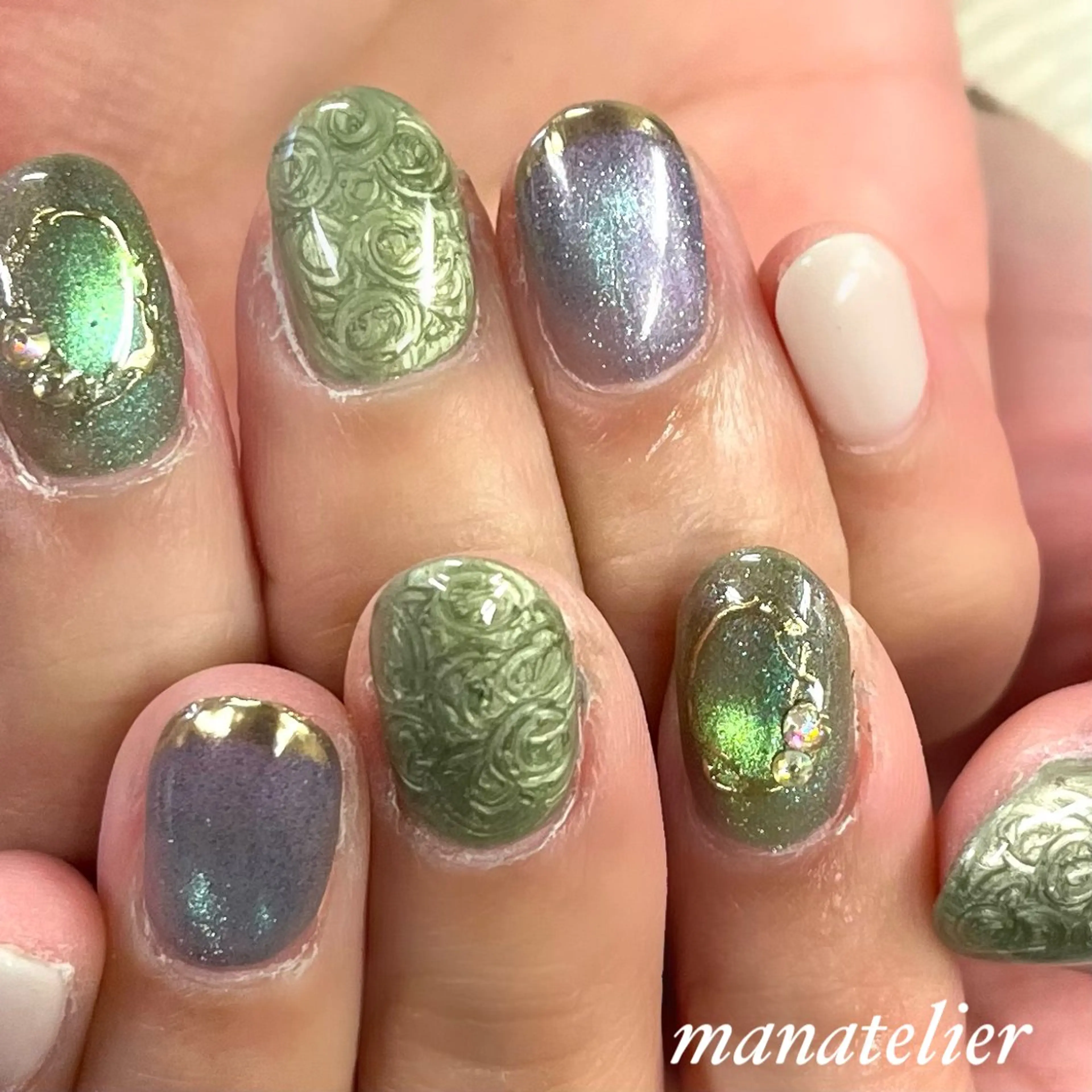 ネイル ハンドネイル manatelier マナトリエのネイルデザイン