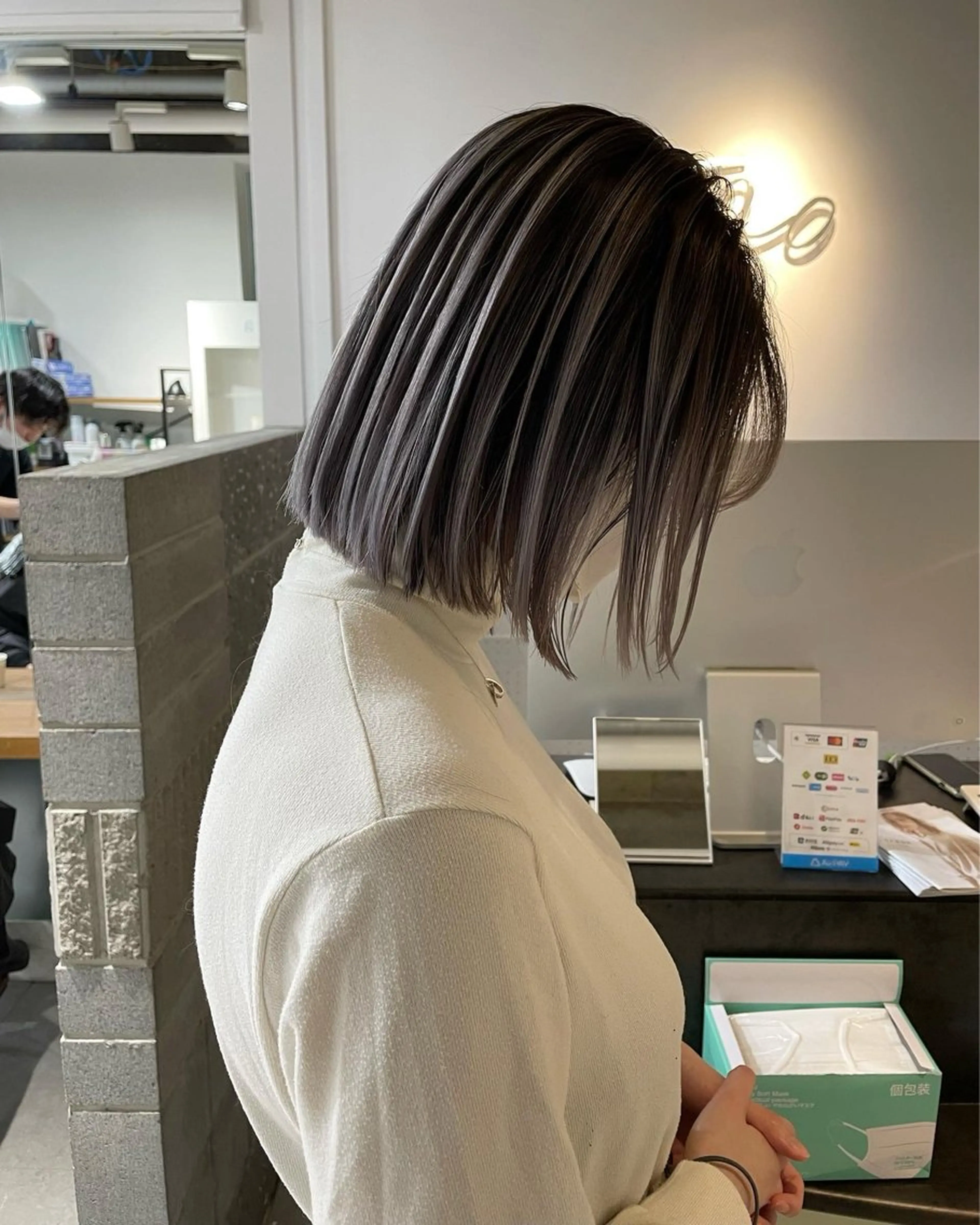 ショート ヘアカラー トリートメント Tao所属・藤川 大智のヘアスタイル