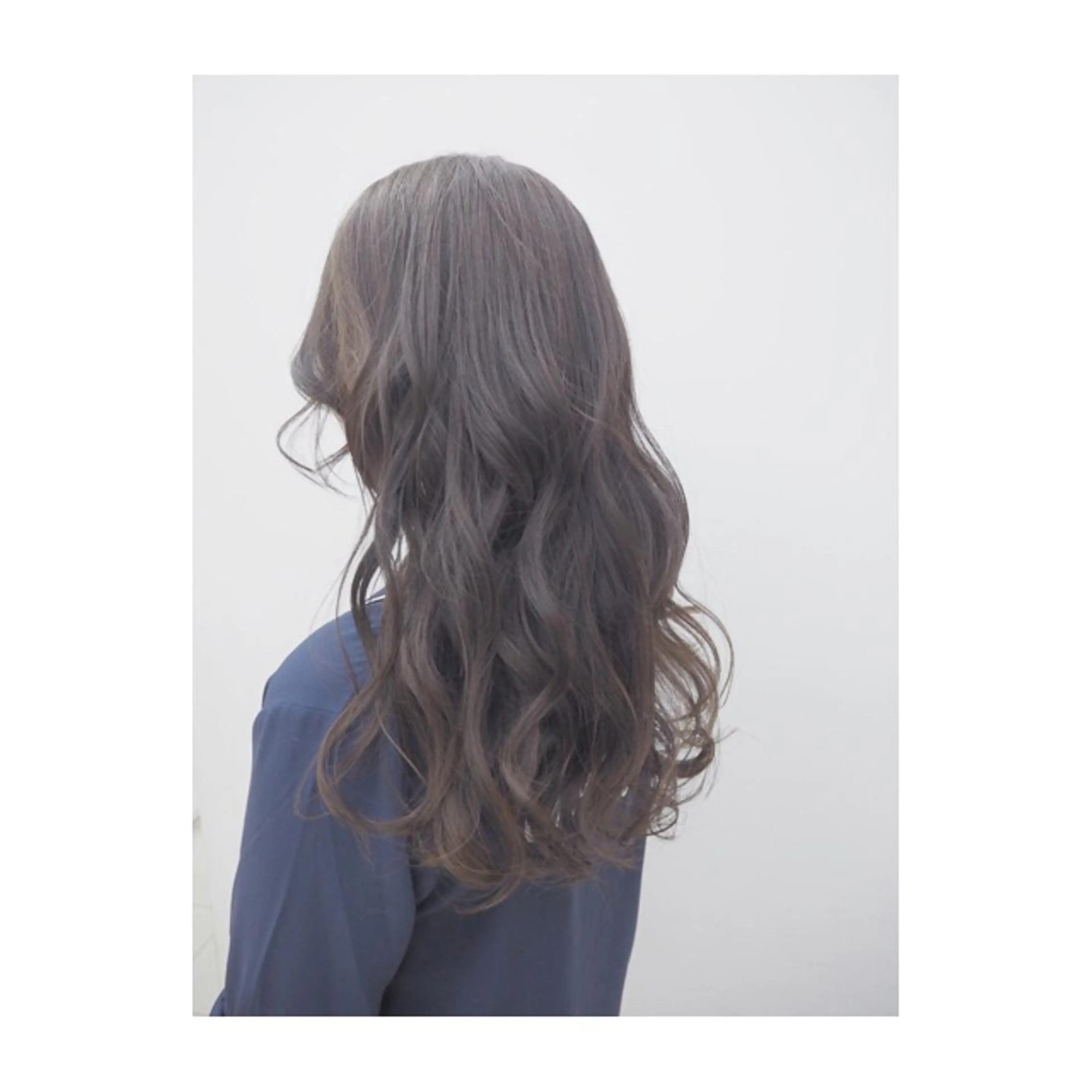 ロング カラー 永岡 鉄平のヘアスタイル