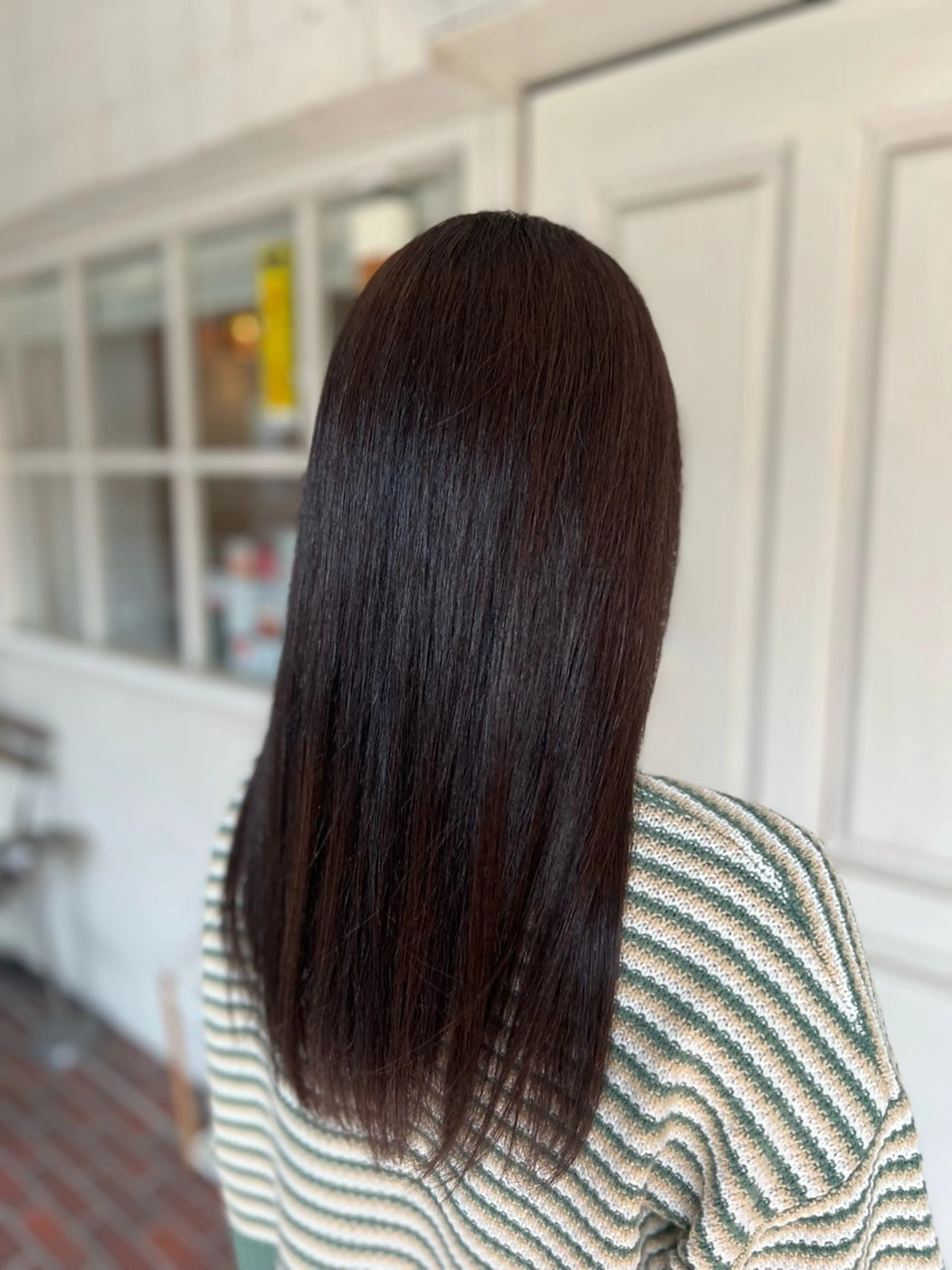 カラー 馬場 麻奈美のヘアスタイル