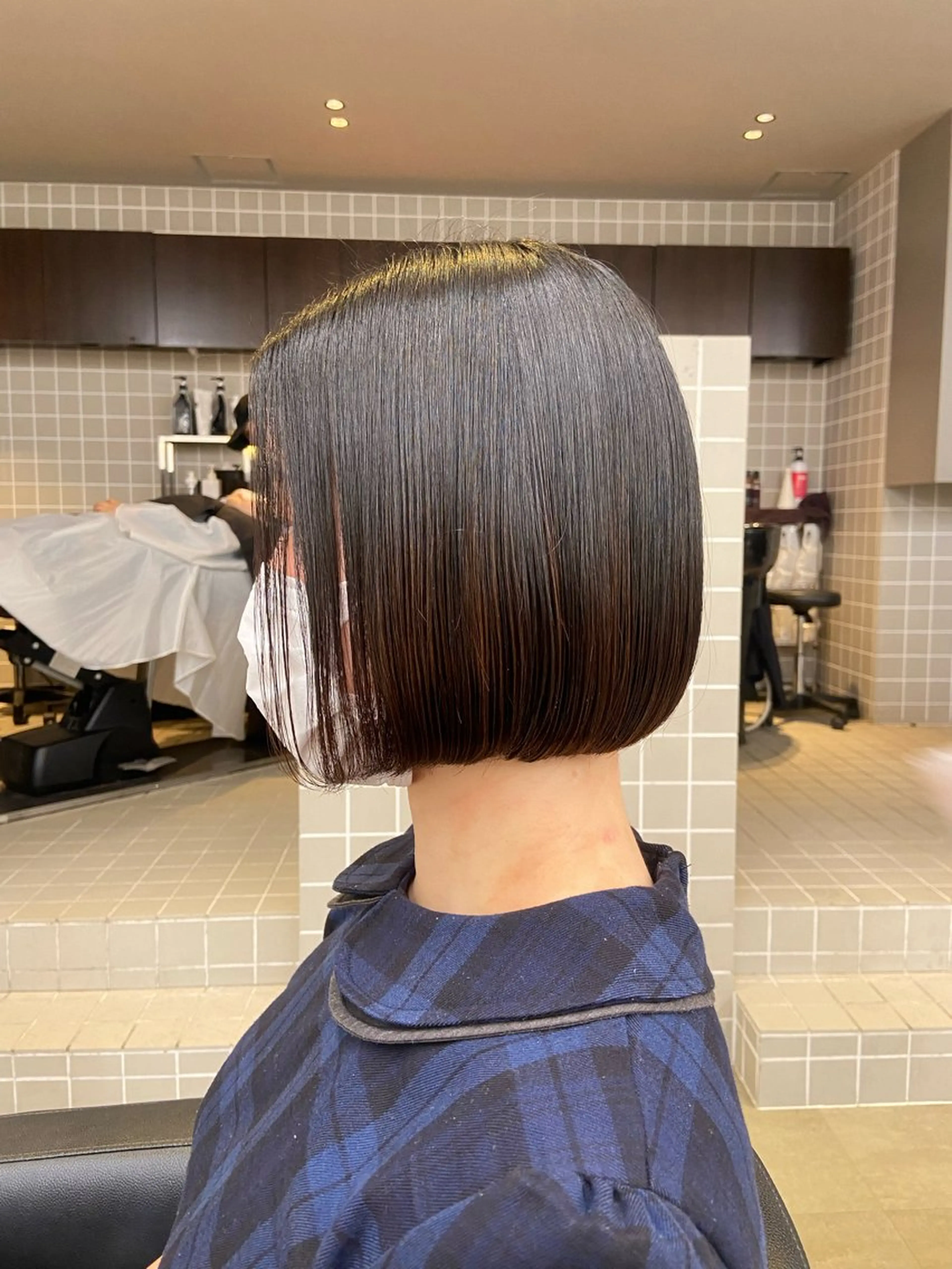 カラー ヘアアレンジ flammeum所属・ハイトーン/ボブ /misakiのヘアスタイル