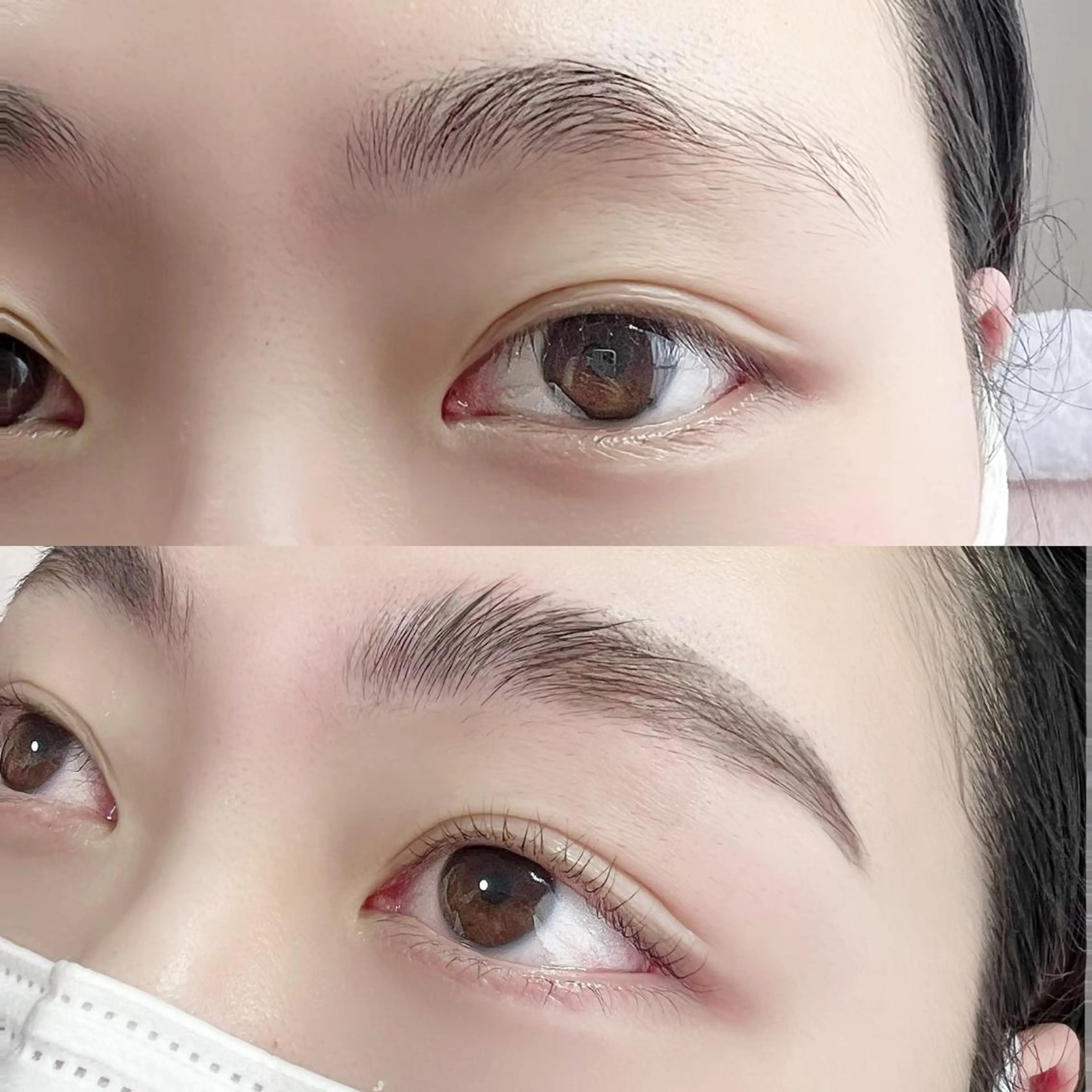 平日のみ！パリジェンヌラッシュリフト（まつ毛パーマ）+パリジェンヌブロウリフト（眉パーマ）+wax処理の写真