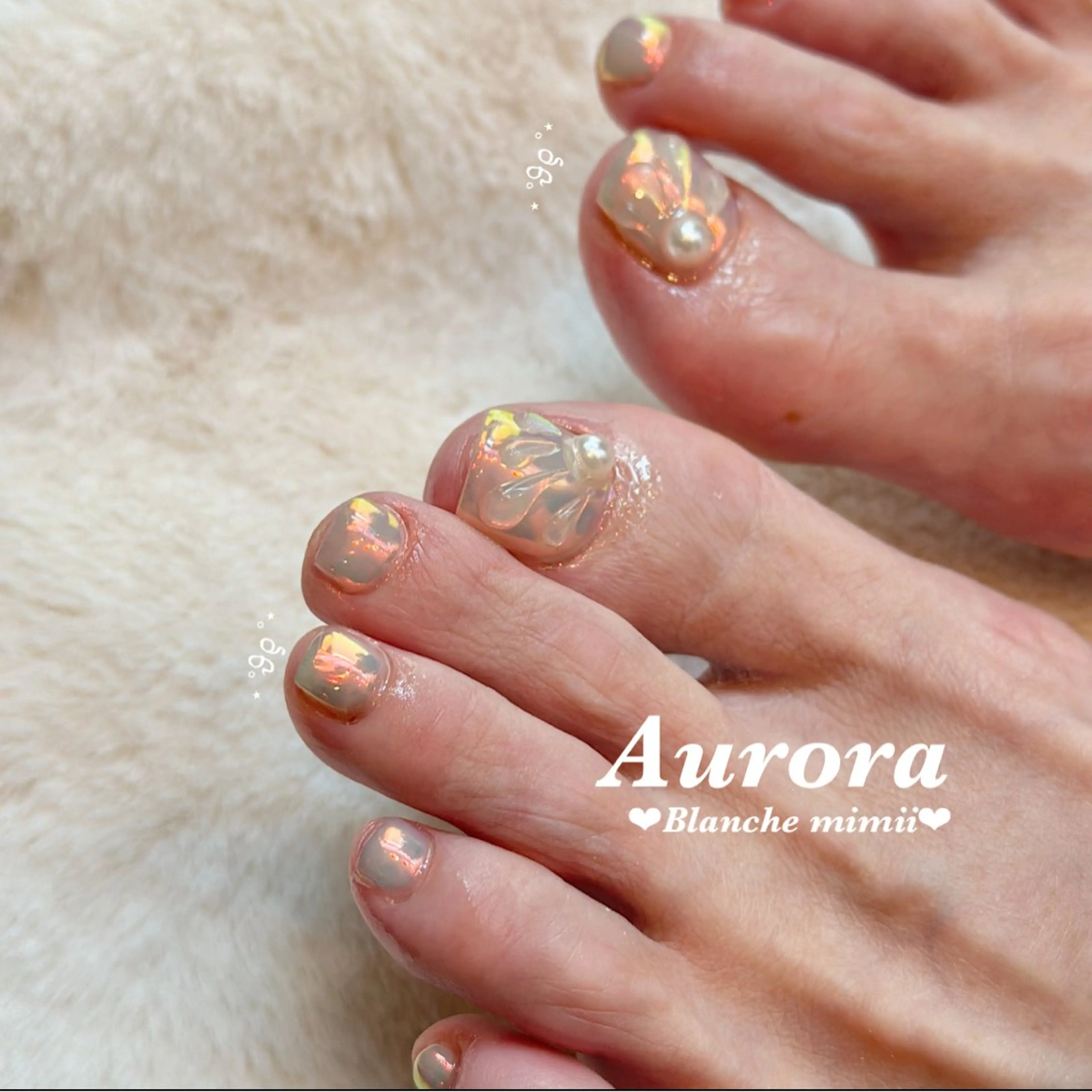 【Foot】【オフなし】フットバス付き！持ち込みデザイン💭✨の写真