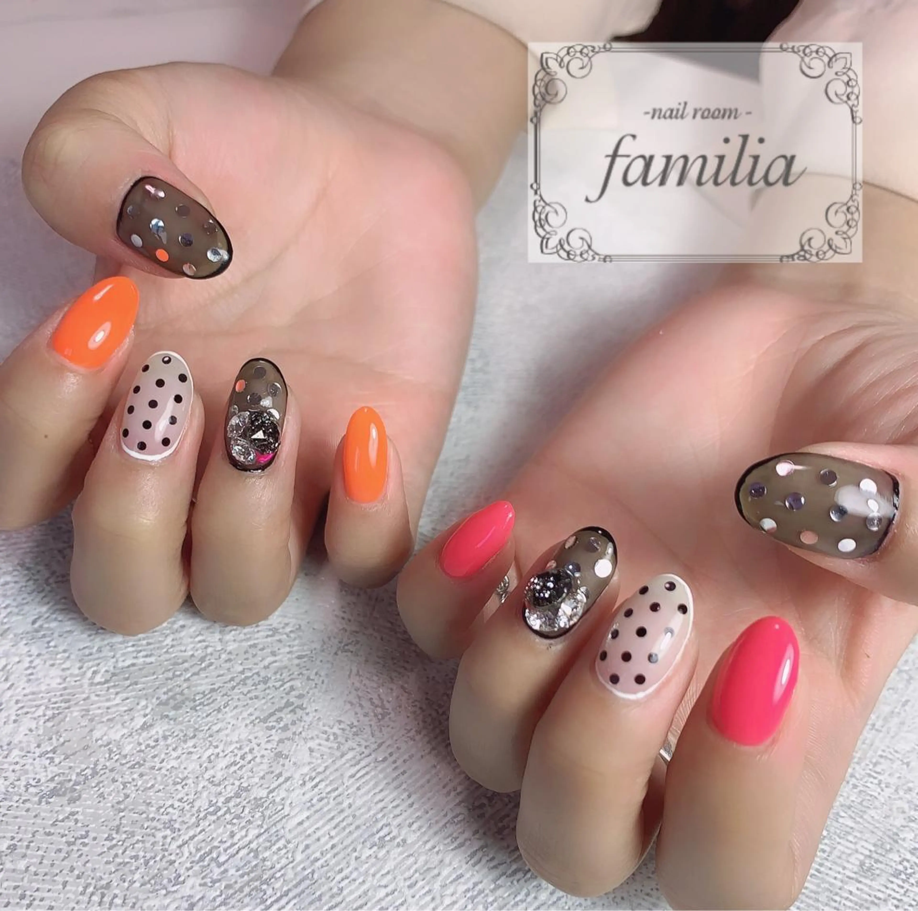 ネイル ドット -nailroom- familiaのネイルデザイン