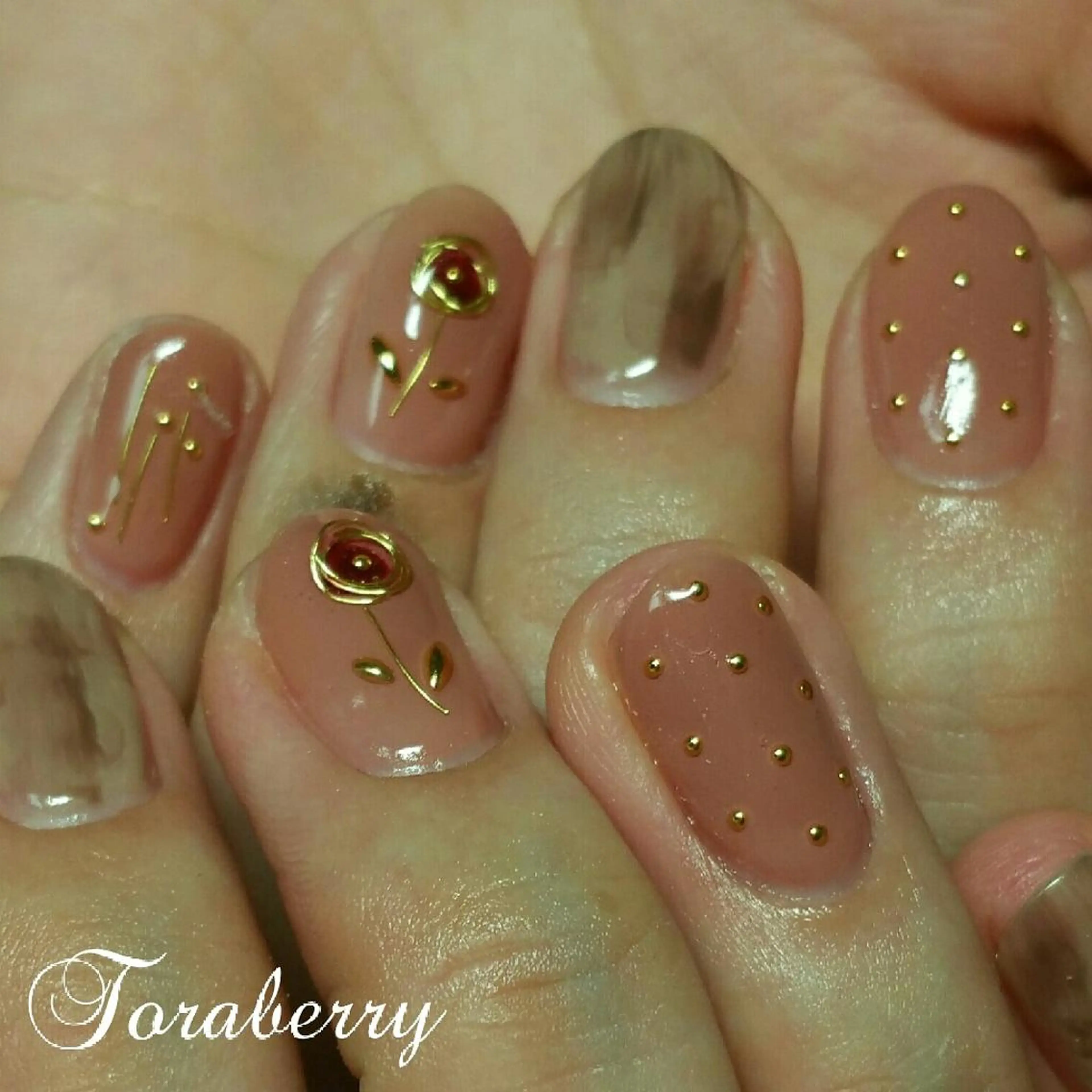 ネイル ハンドネイル ネイリスト なつみのネイルデザイン