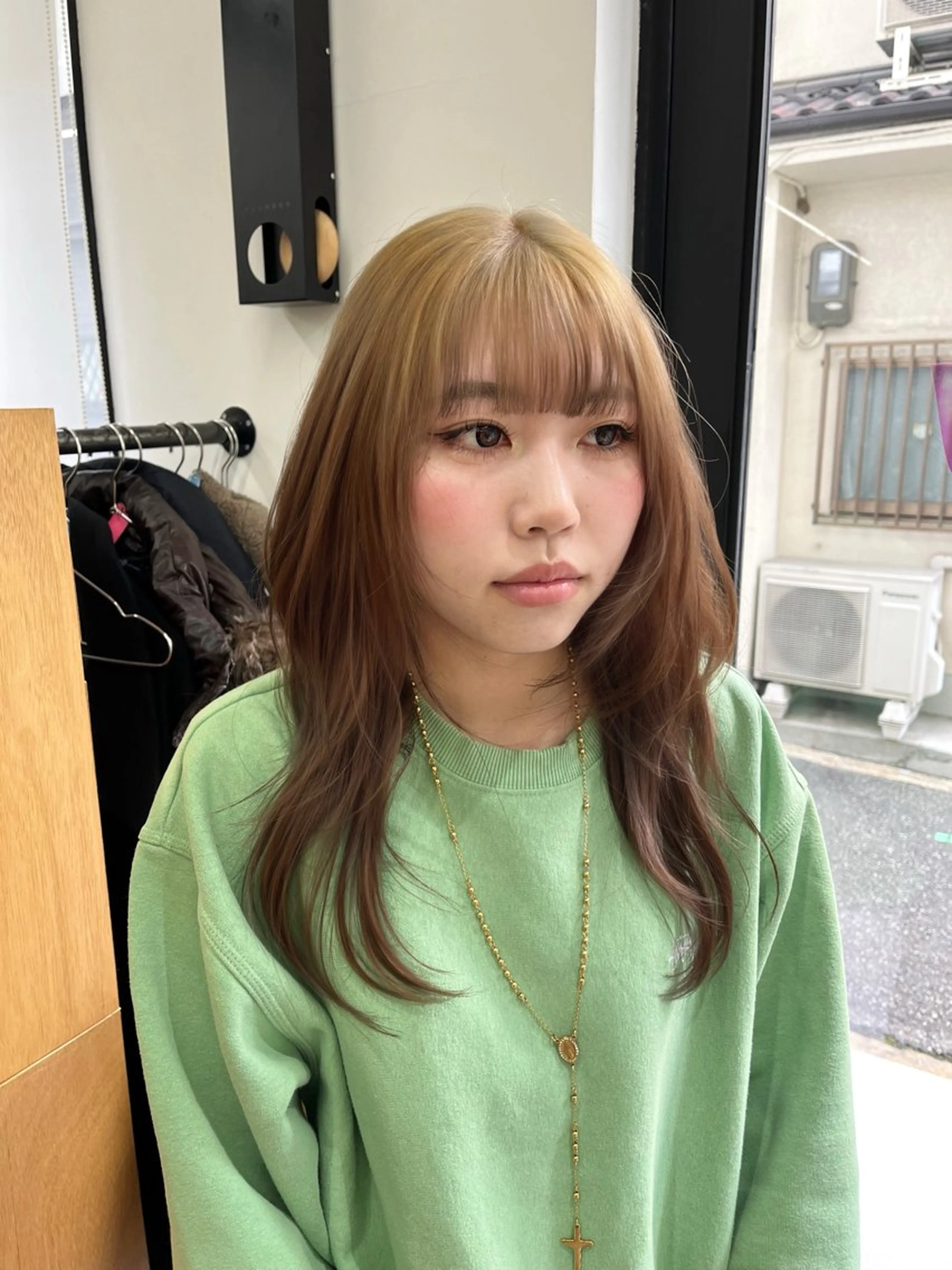 ロング カラー ヘアカラー miyu /レイヤー/ブリーチのヘアスタイル