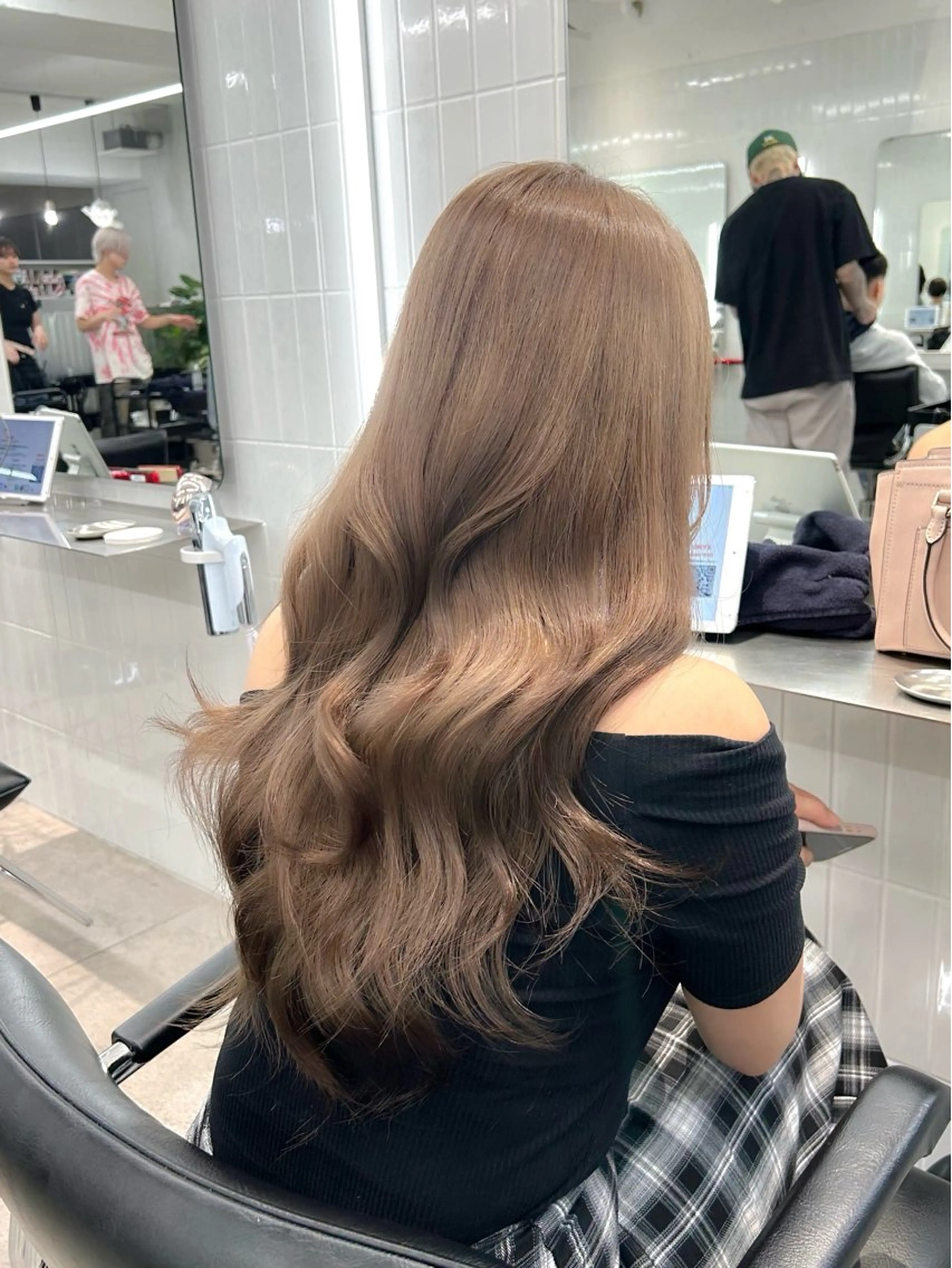 ロング カラー 卒業式ヘアセット🎀 ヘアアレンジのヘアスタイル