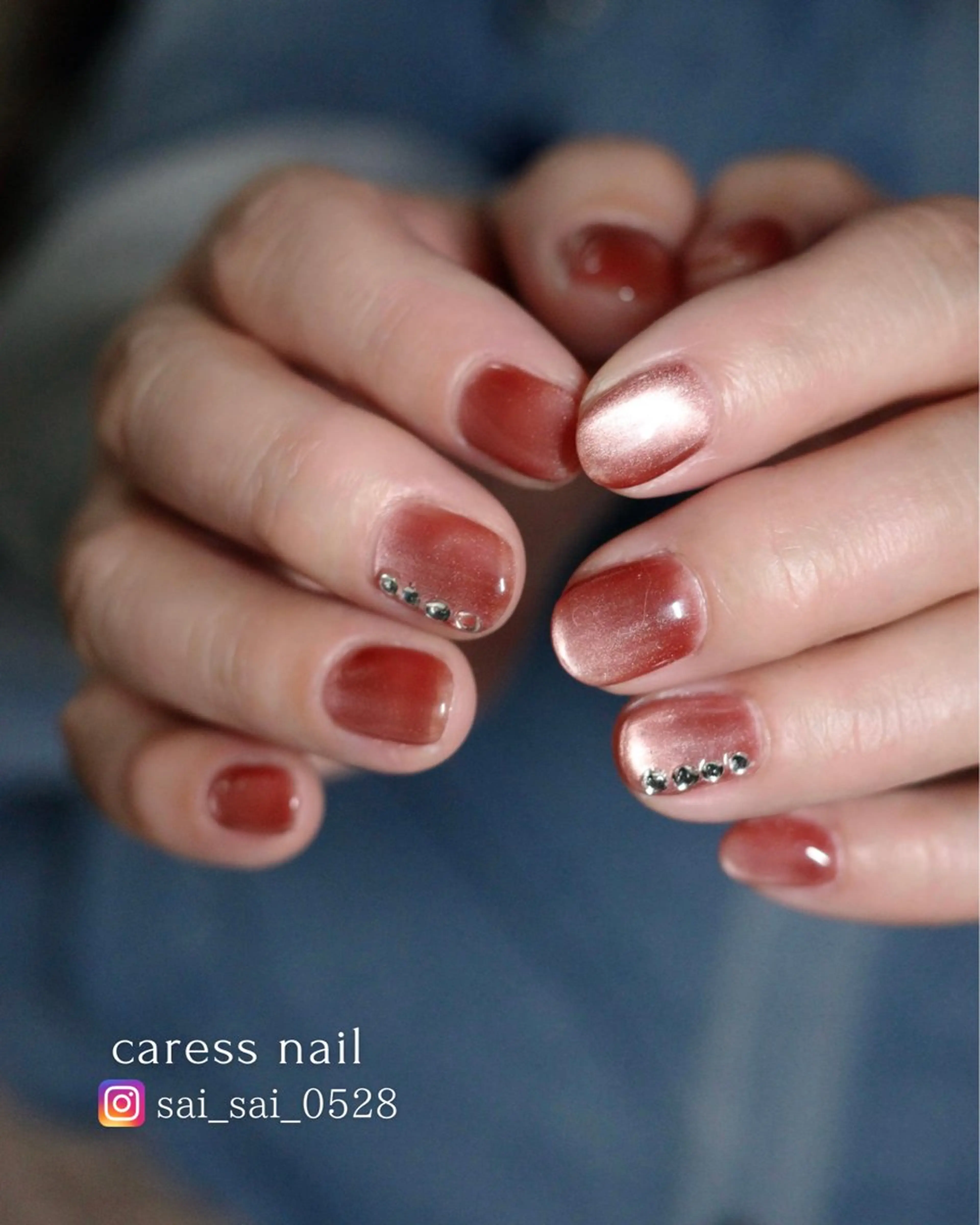 ネイル caress nail カレスネイル 代々木上原所属・カレスネイル さいのネイルデザイン