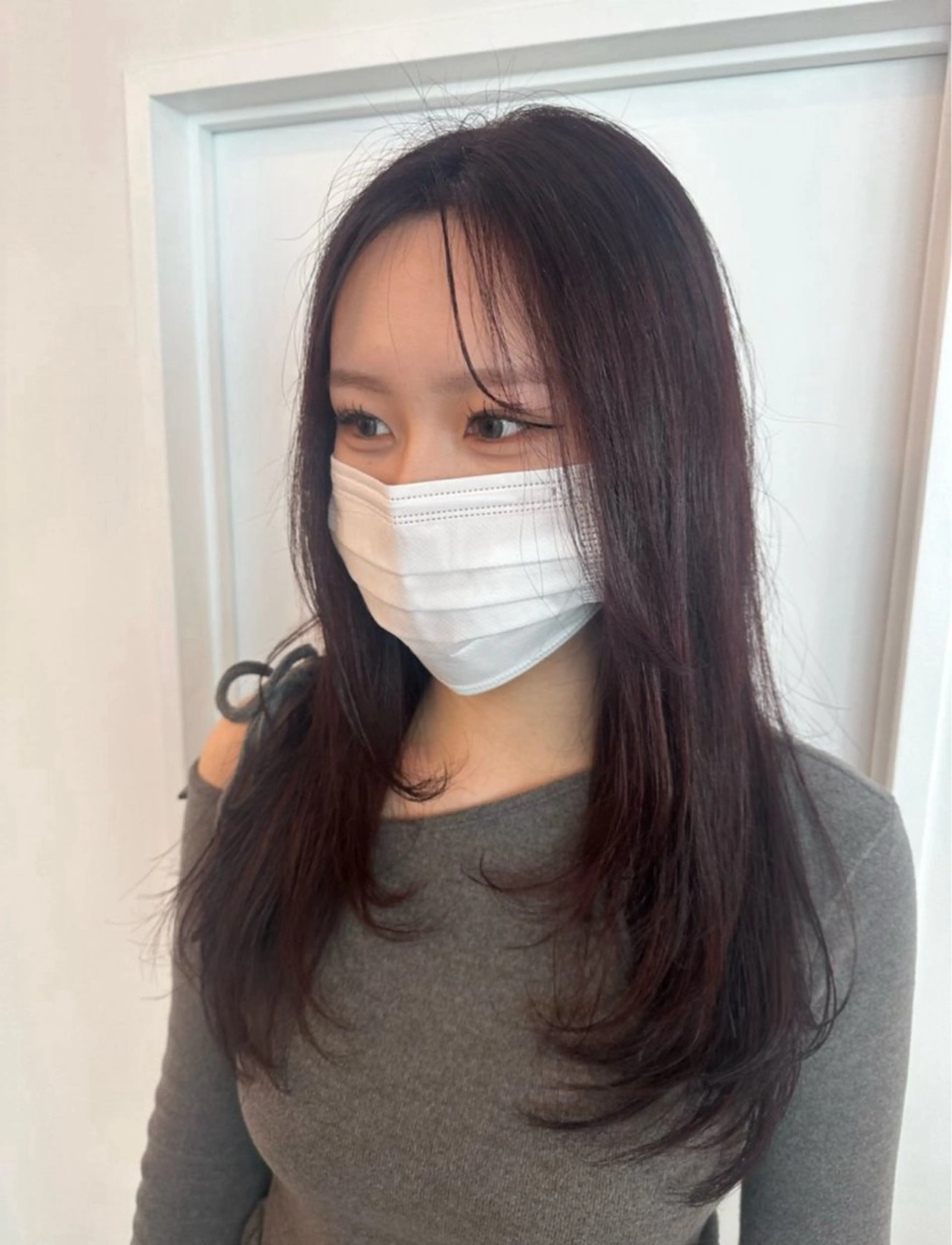 ロング オノ アイラのヘアスタイル