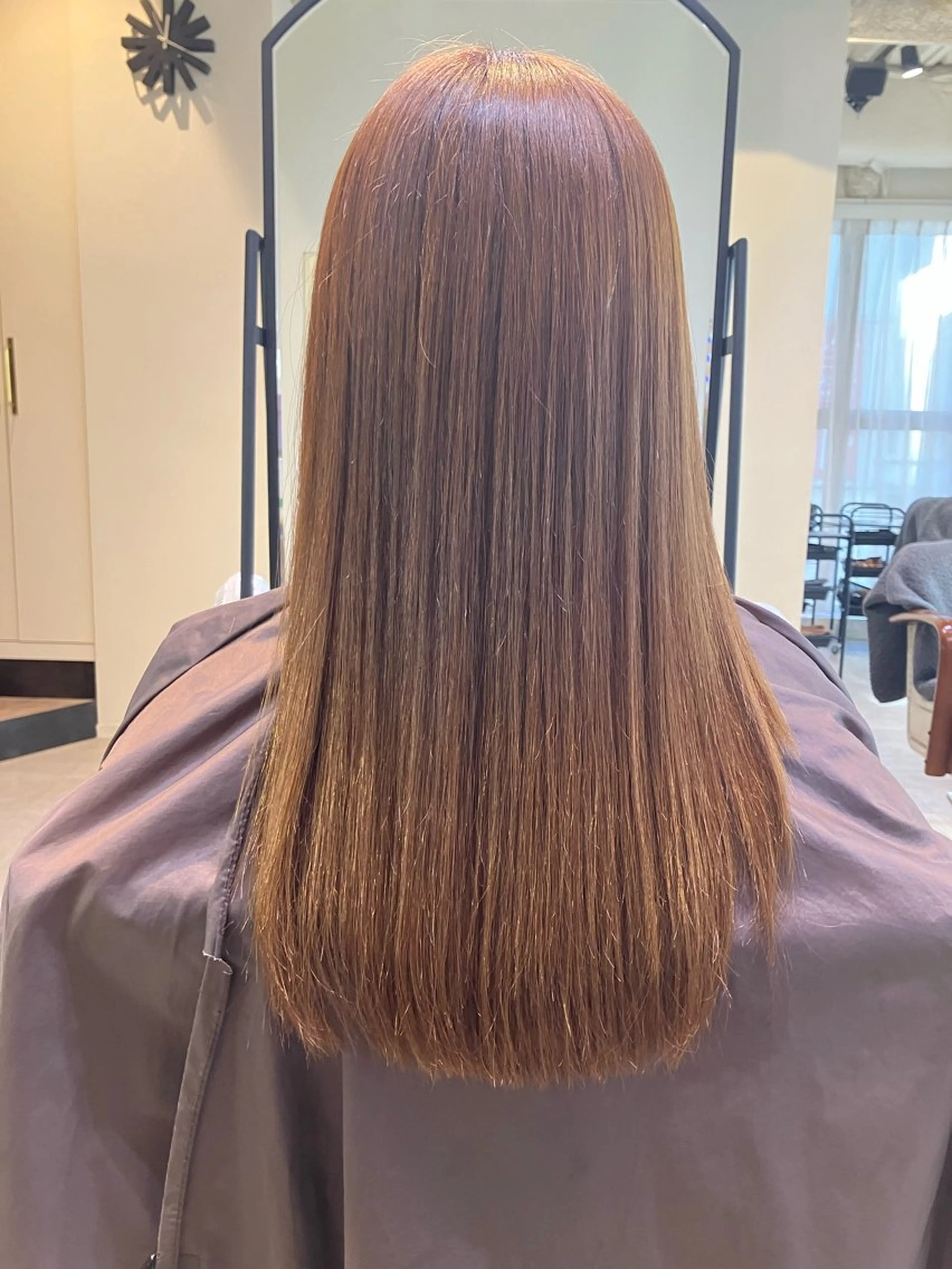 ロング カラー 及川まき 　オリーブ グレージュカラー♪のヘアスタイル