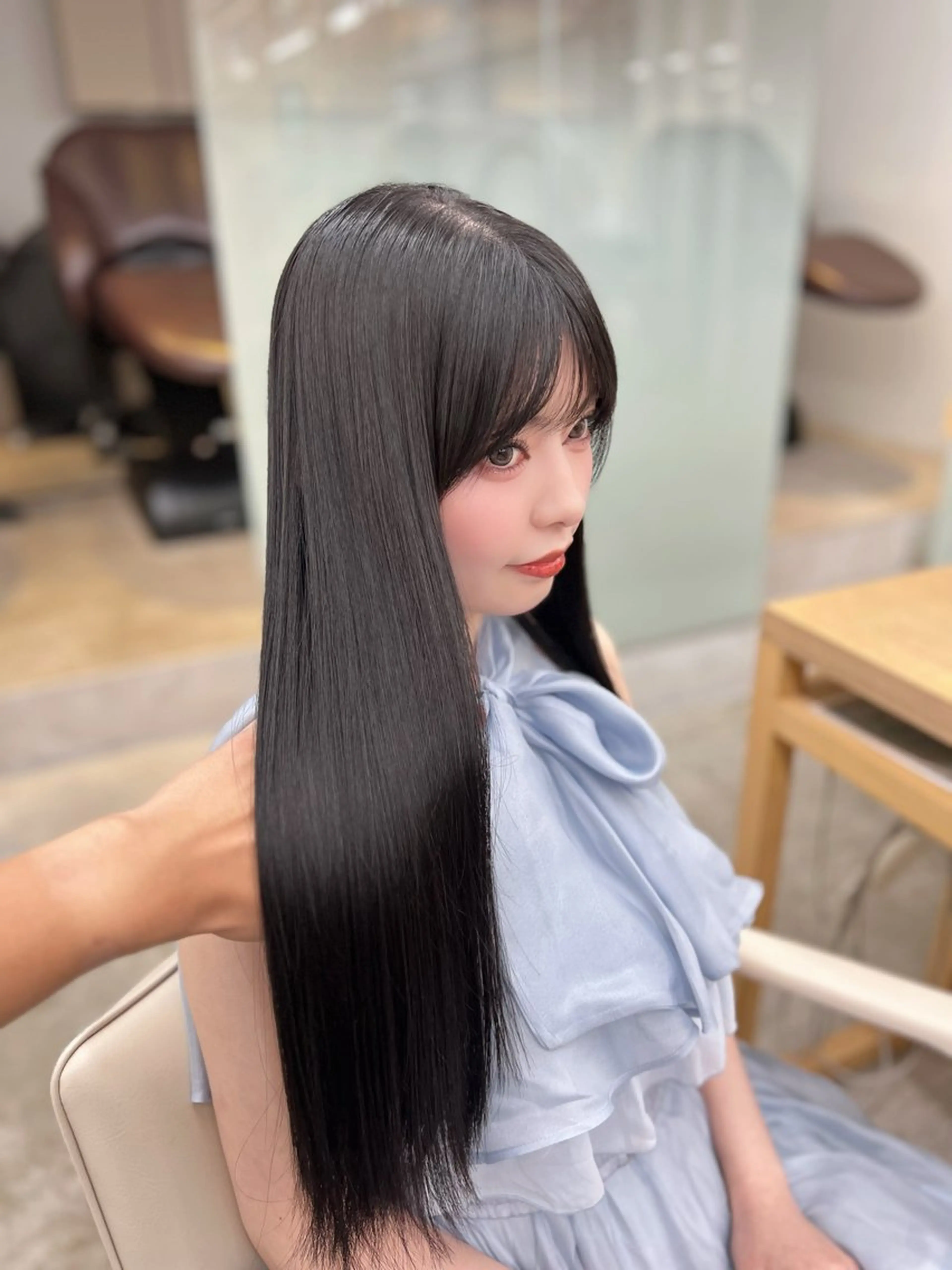 ロング 髪質改善 カット 縮毛矯正 レイヤー/髪質改善 DAISUKEのヘアスタイル