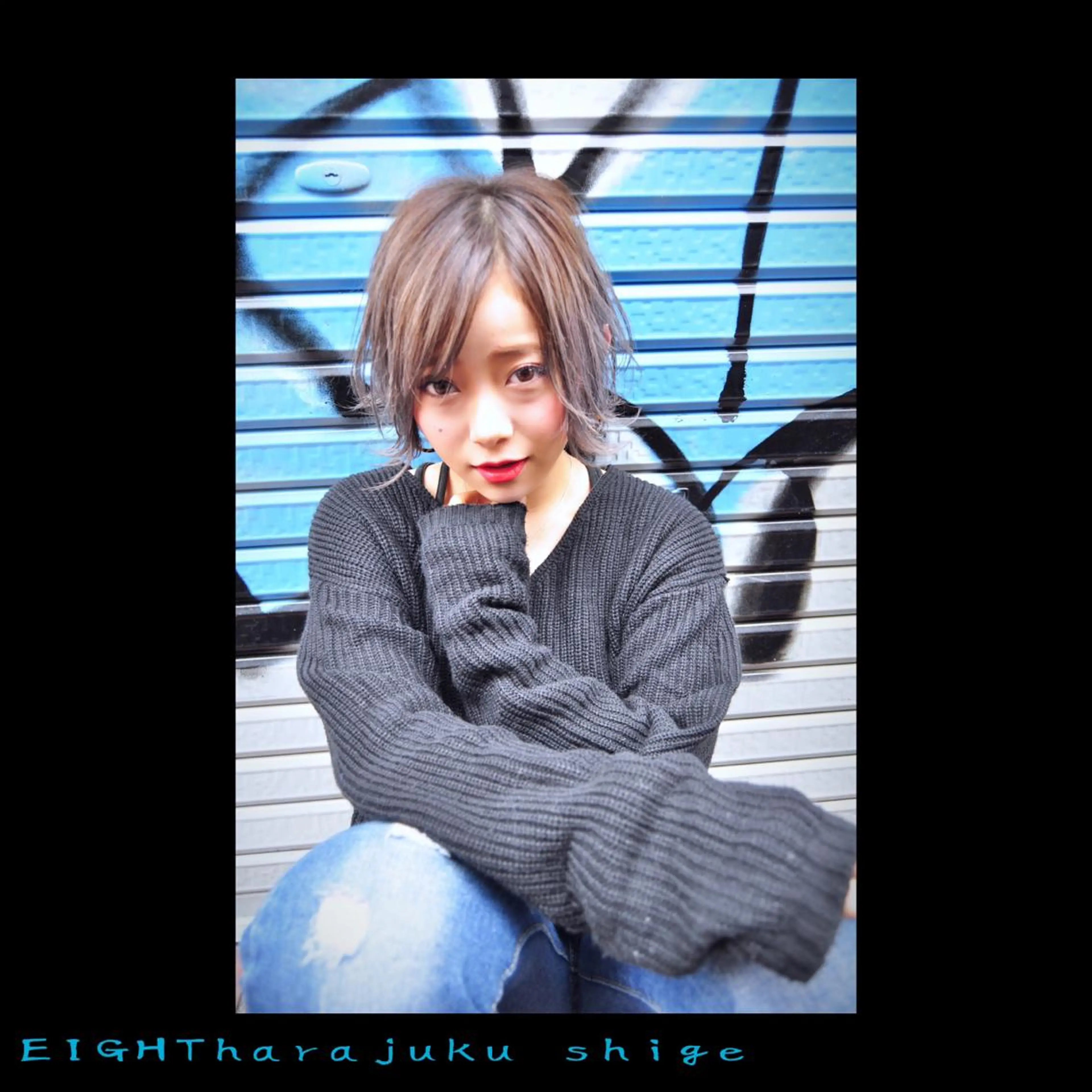 ショート カラー 及川シゲル 髪質改善講師のヘアスタイル