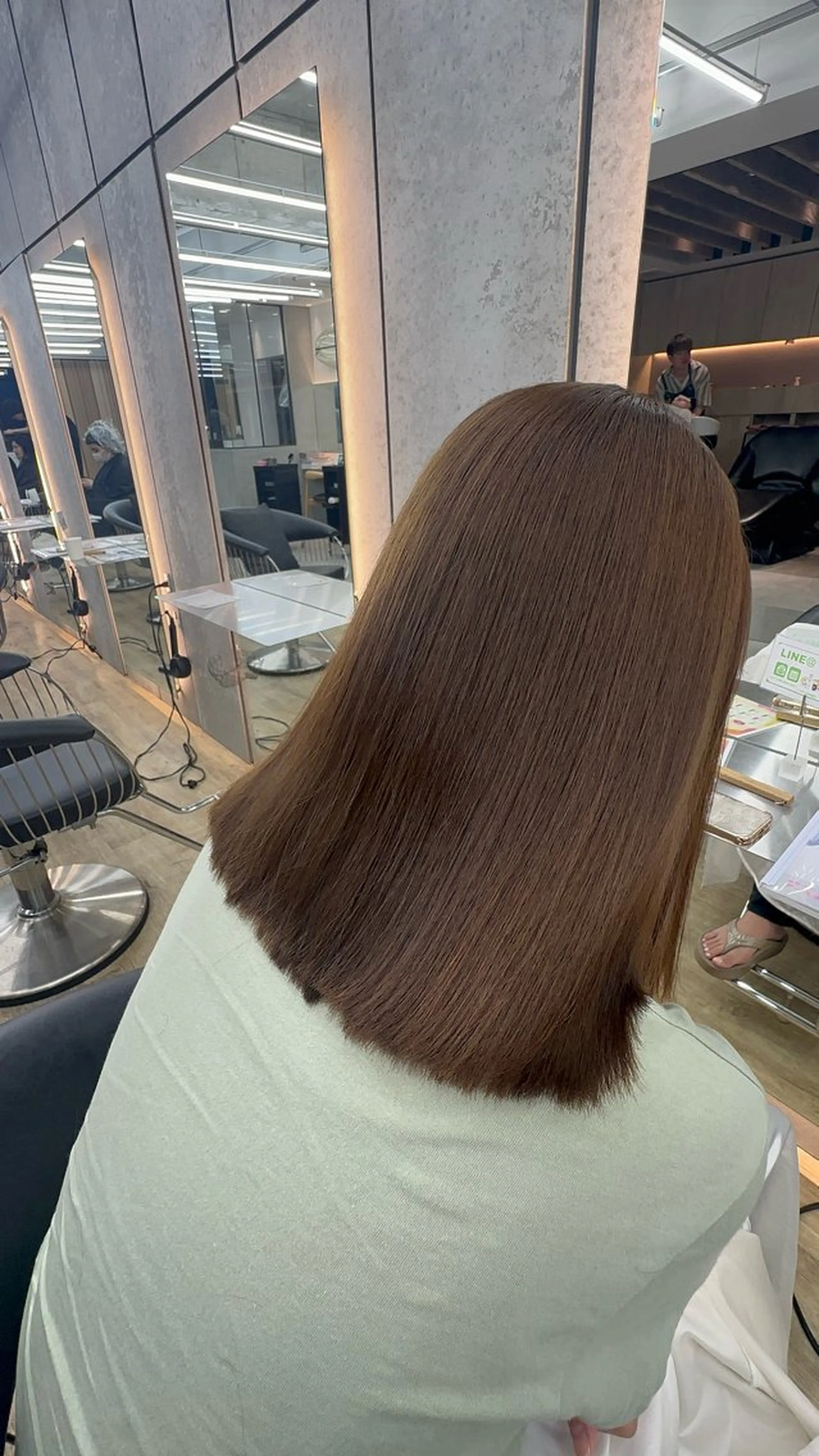 カット 縮毛矯正 トリートメント 縮毛矯正/髪質改善 /ボブ/ともきのヘアスタイル