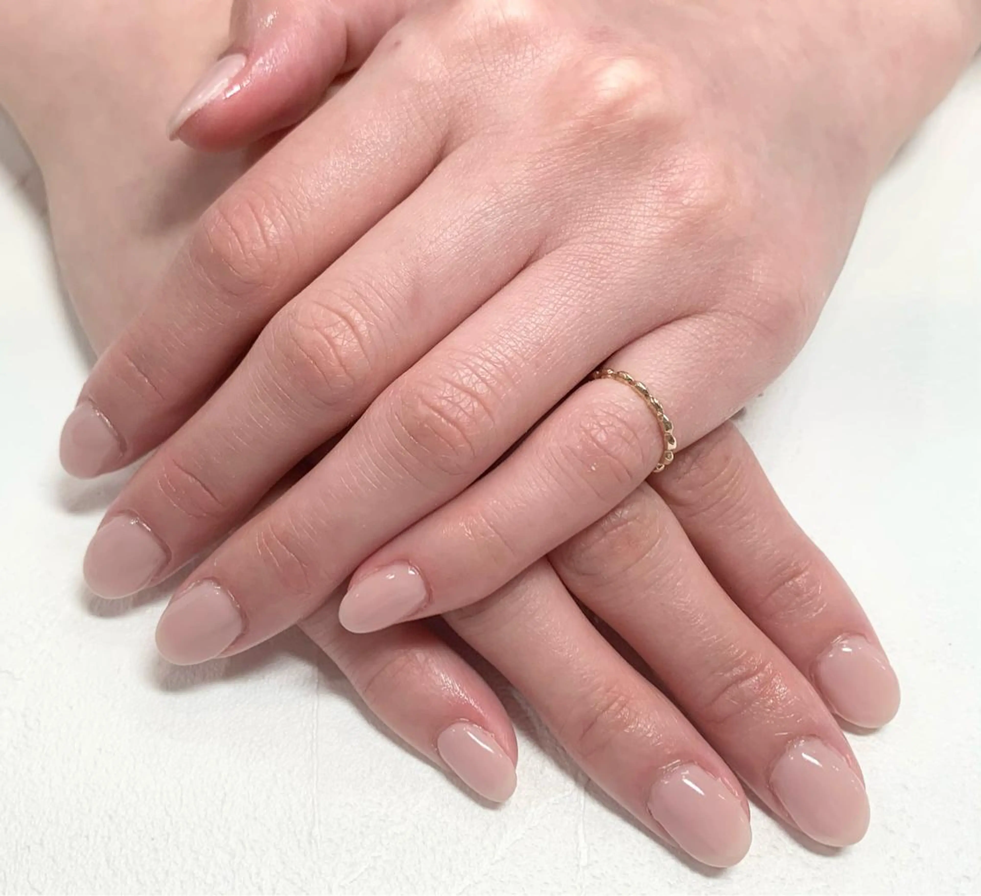 ネイル ワンカラーネイル 岡崎 小雪のネイルデザイン