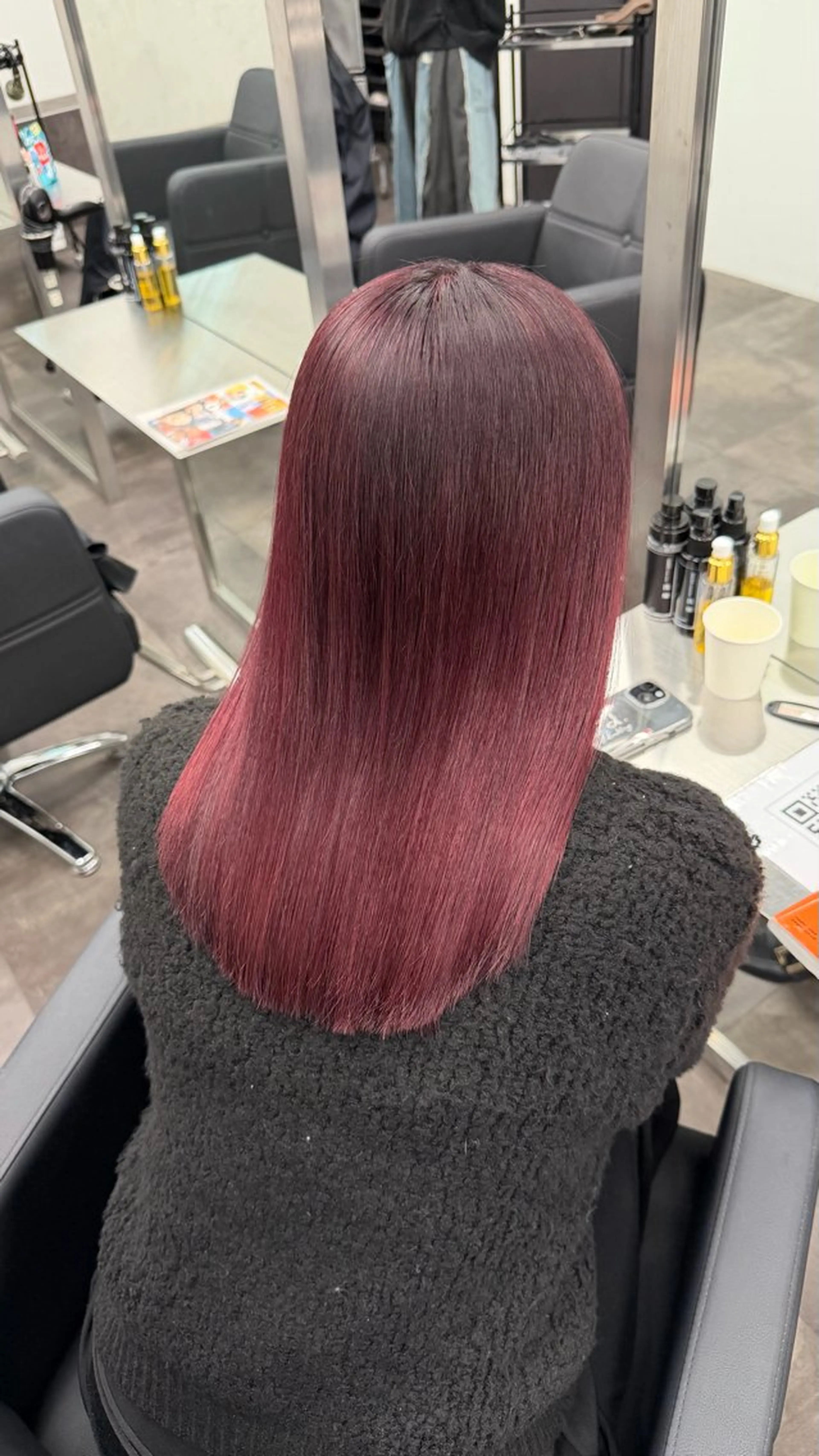 セミロング ヘアカラー カツキ/GARTE 代官山のヘアスタイル