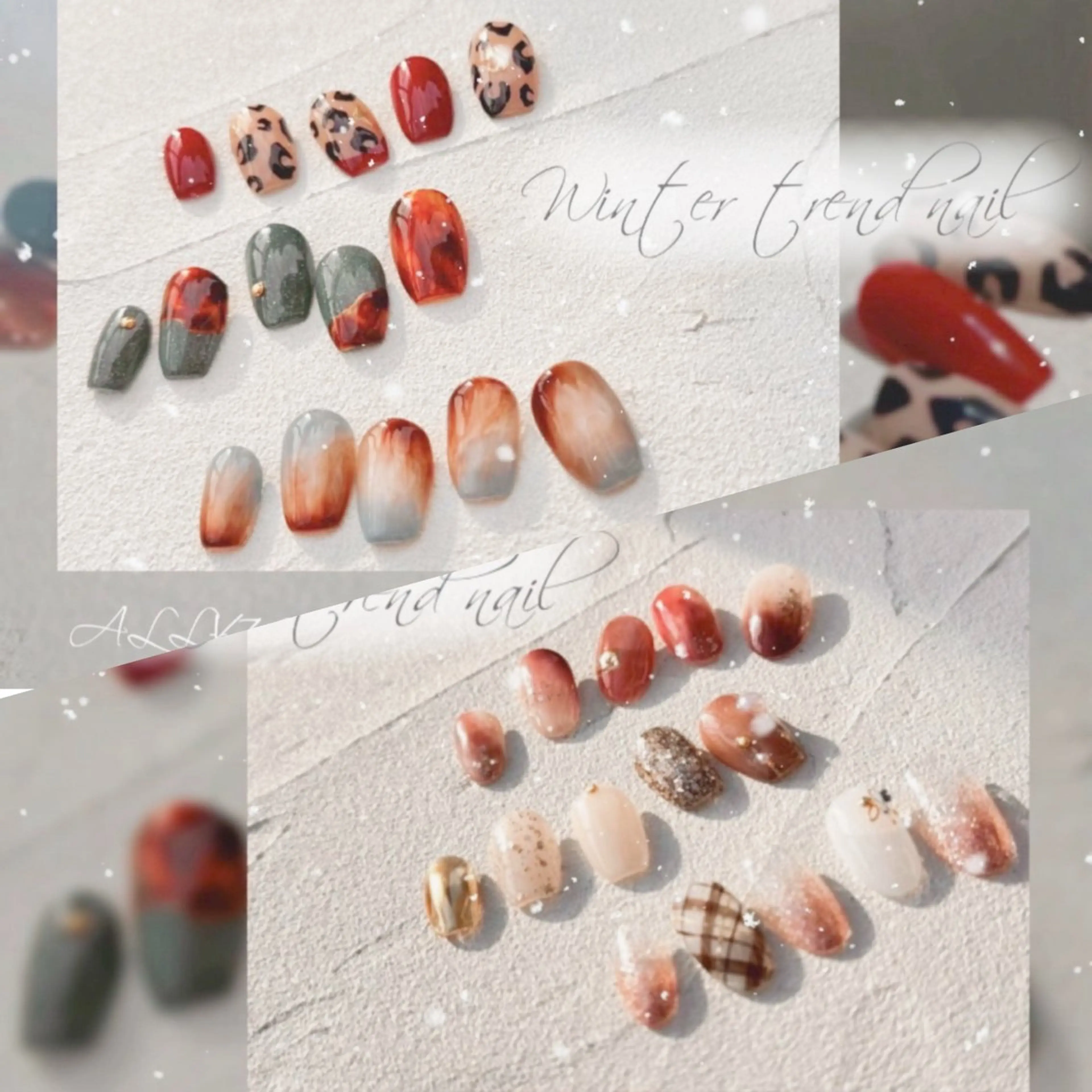 12月まで限定⸜❄️⸝トレンドデザイン6種類から選べる冬デザインコース￥7000 ⸜❄️⸝《国分寺/パラジェル登録店》の写真