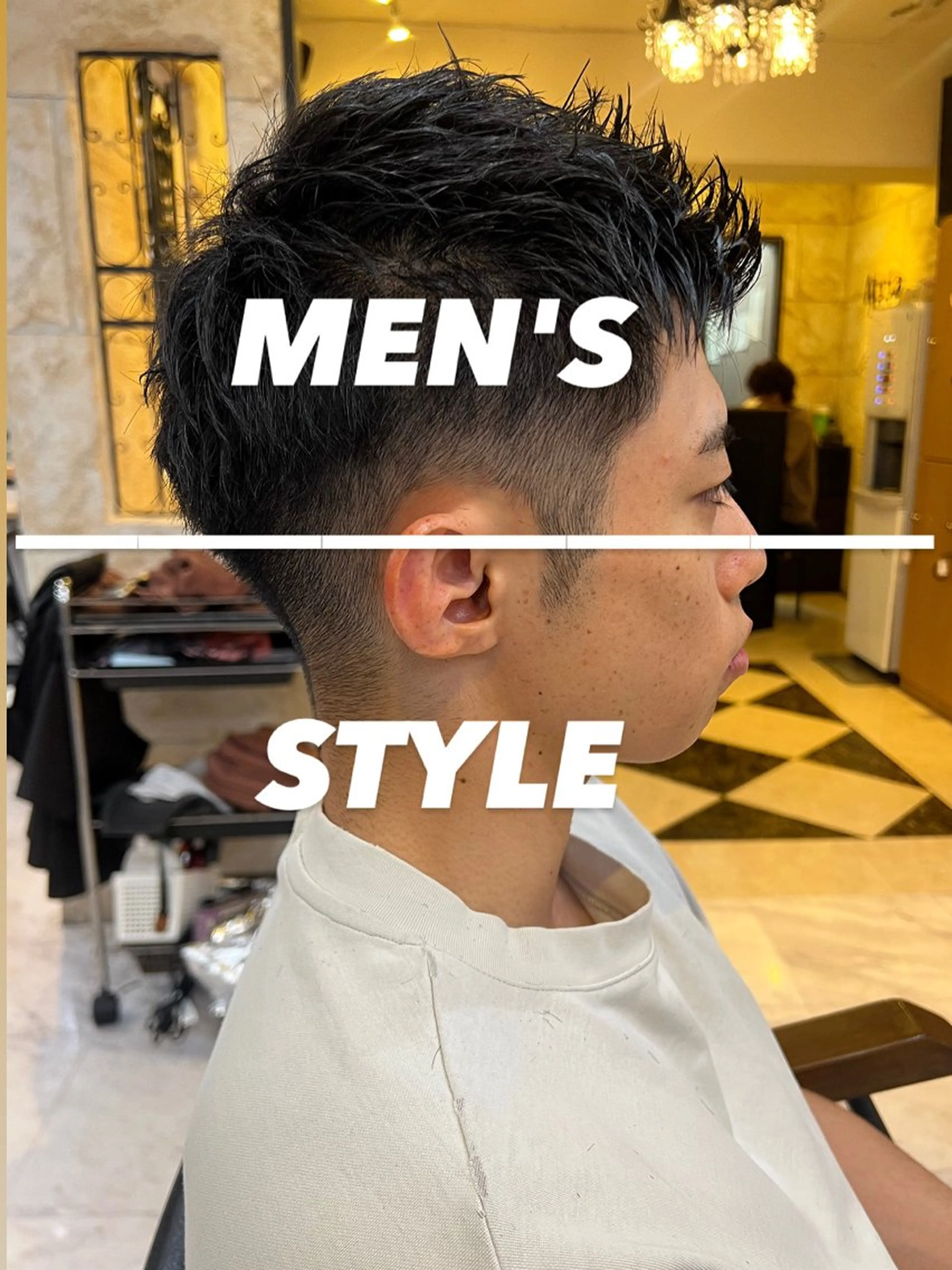 メンズ カット 大人女性ぼかし メンズ強化🦙平作のその他イメージ