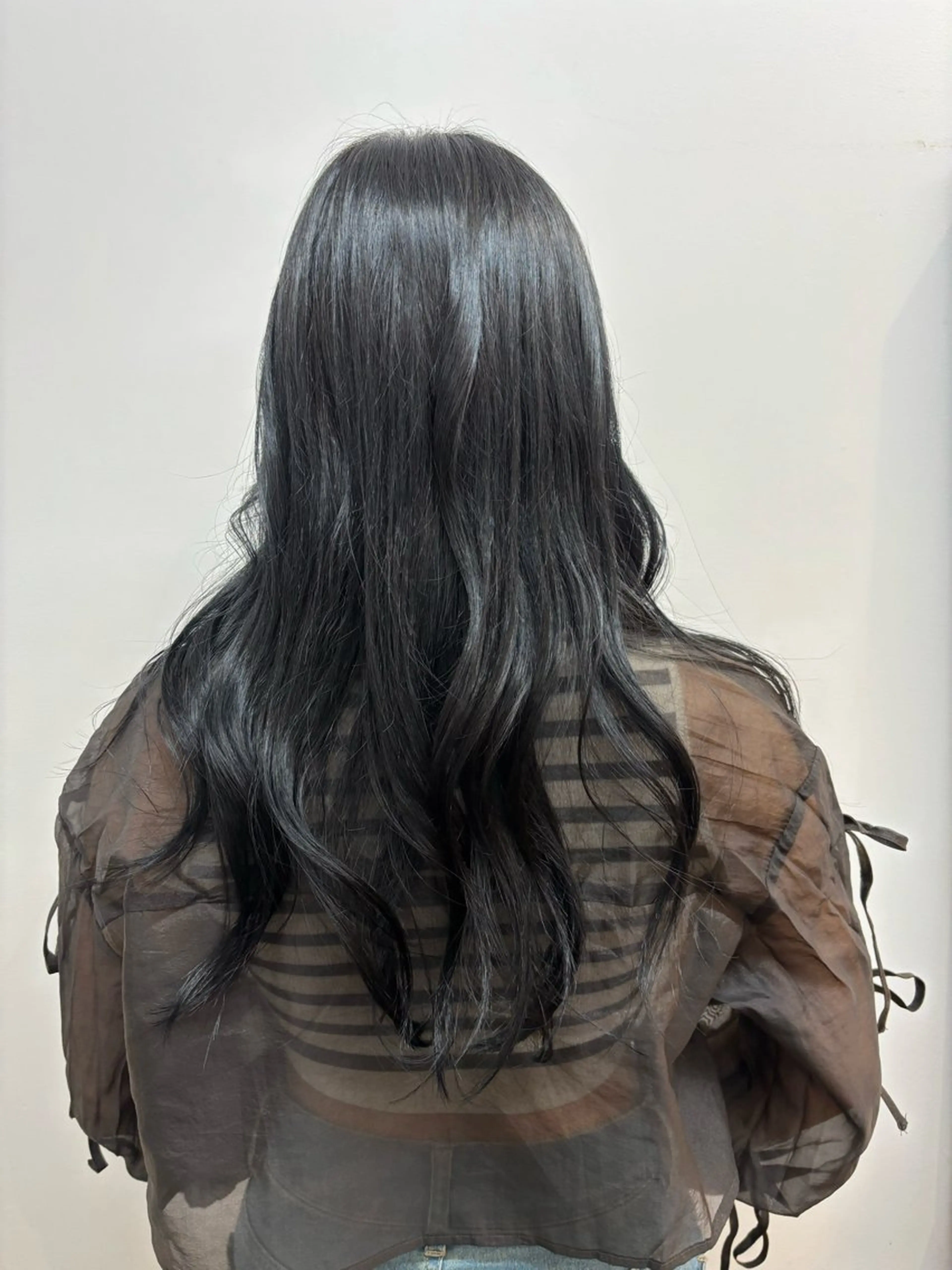 ロング カラー ヘアアレンジ みぞぐち じゅりのヘアスタイル